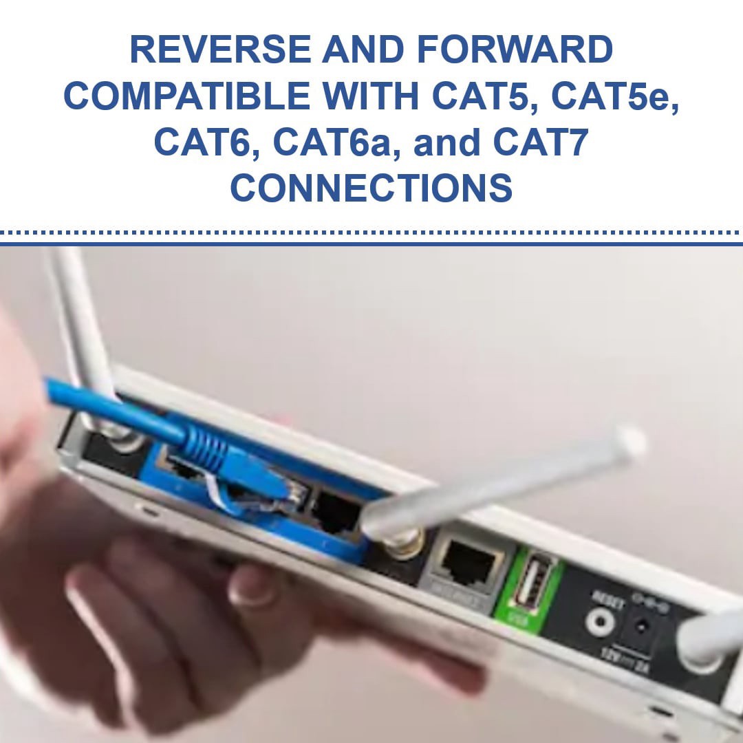 slide 3 of 6, Legrand On-Q 7-ft Ethernet Cable Coil, 1 ct