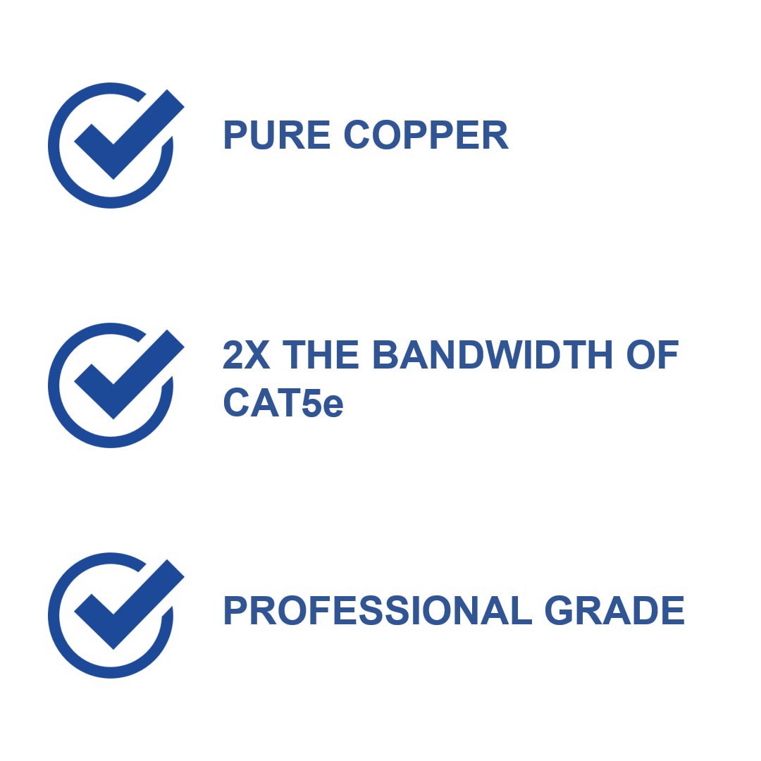 slide 6 of 6, Legrand On-Q 7-ft Ethernet Cable Coil, 1 ct