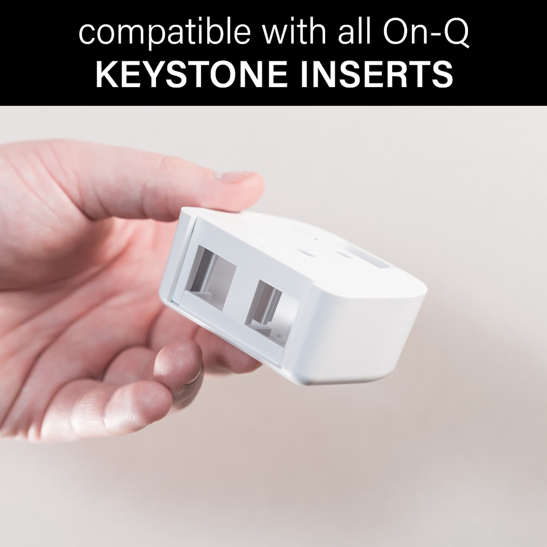 slide 2 of 4, Legrand RJ11 Wall Jack, 1 ct