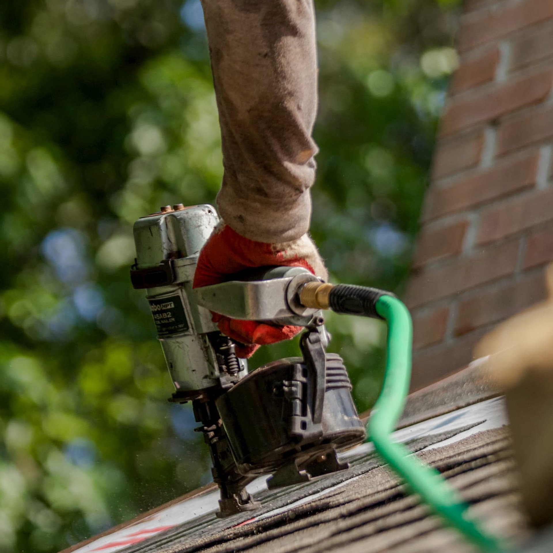 slide 4 of 6, Metabo HPT BONUS 18V Triple Hammer Bolt Impact Driver and 1-3/4-in 15 -Degree Pneumatic Coil Roofing Nailer ( Charger Included ), 1 ct