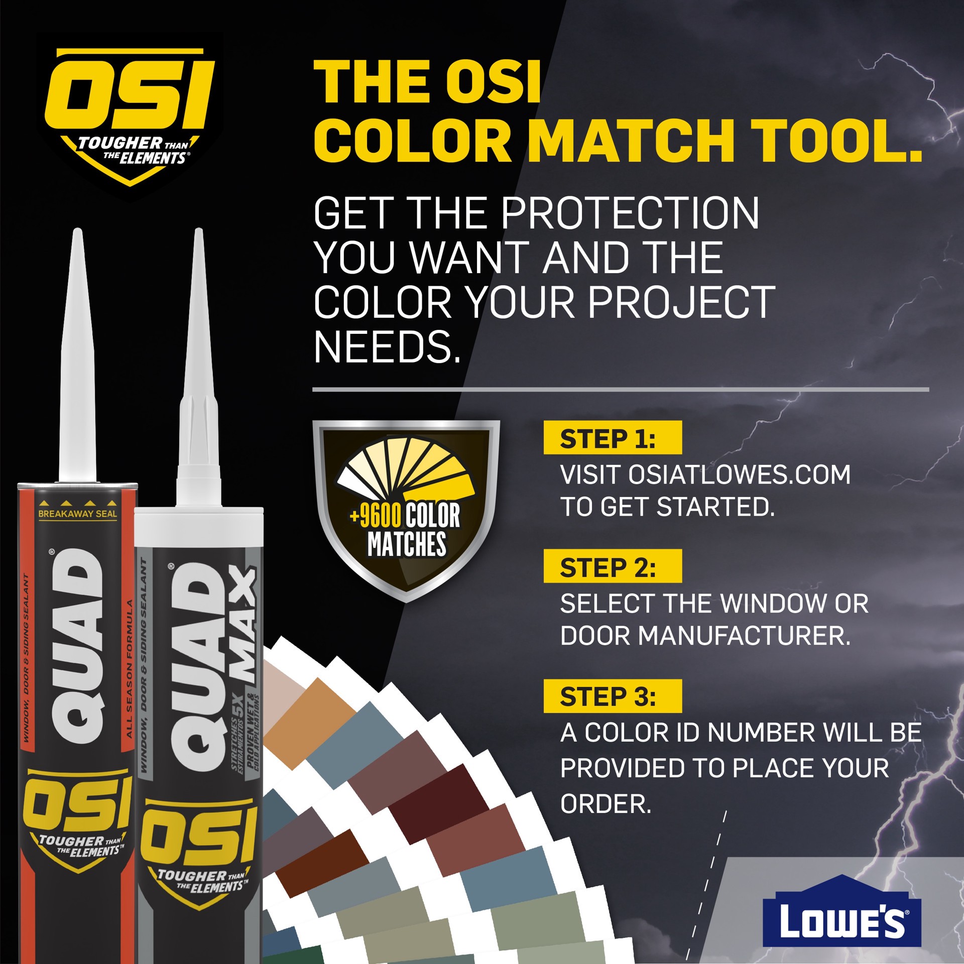 slide 6 of 6, OSI Quad Max 9.5-oz Window and Door Bronze 201 Paintable Advanced Sealant Caulk, 1 ct