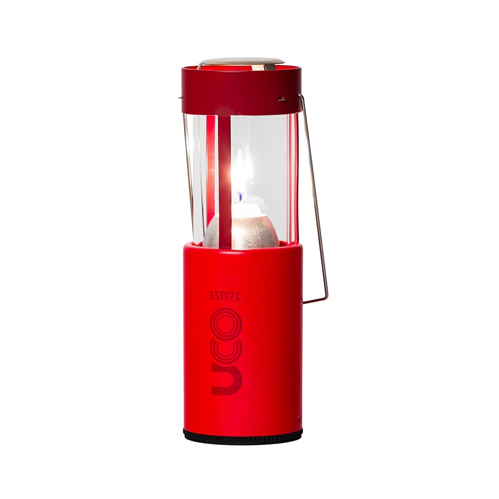 slide 2 of 3, UCO 1 -Wick Red Pillar candle, 1 ct