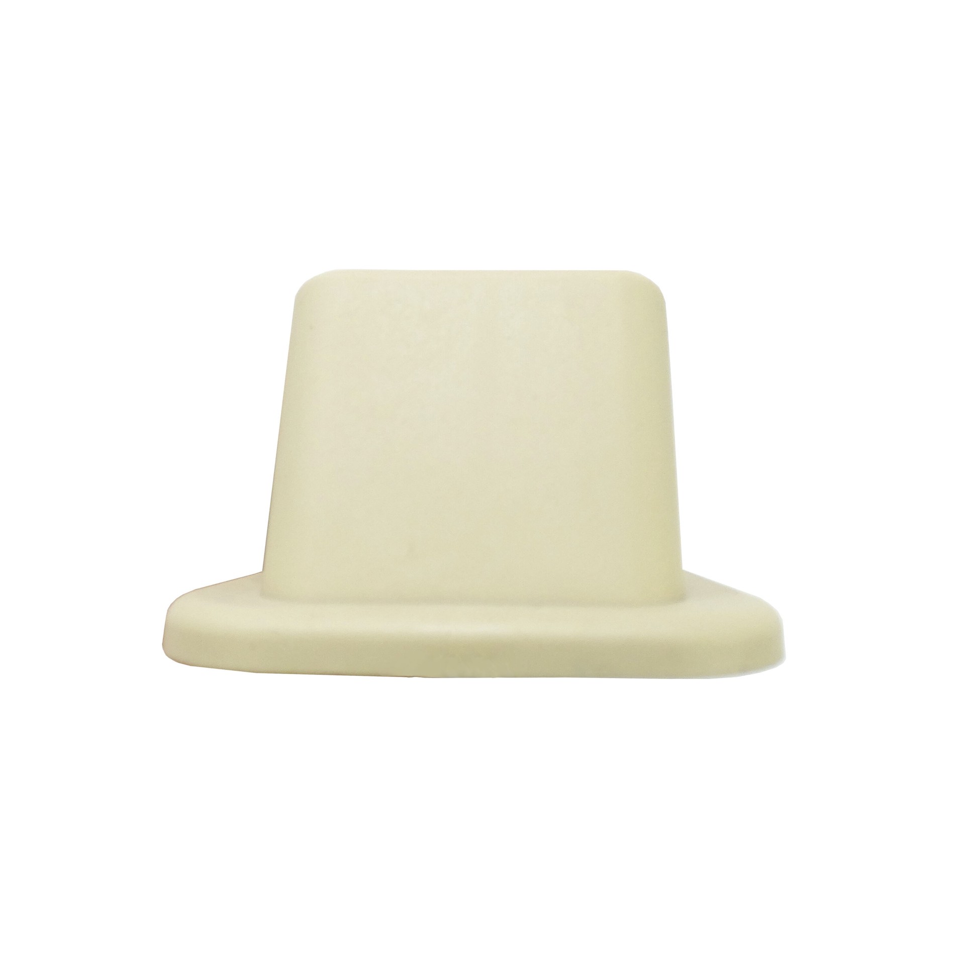 slide 5 of 6, RELIABILT 5-in Almond Wedge Door Stop, 1 ct