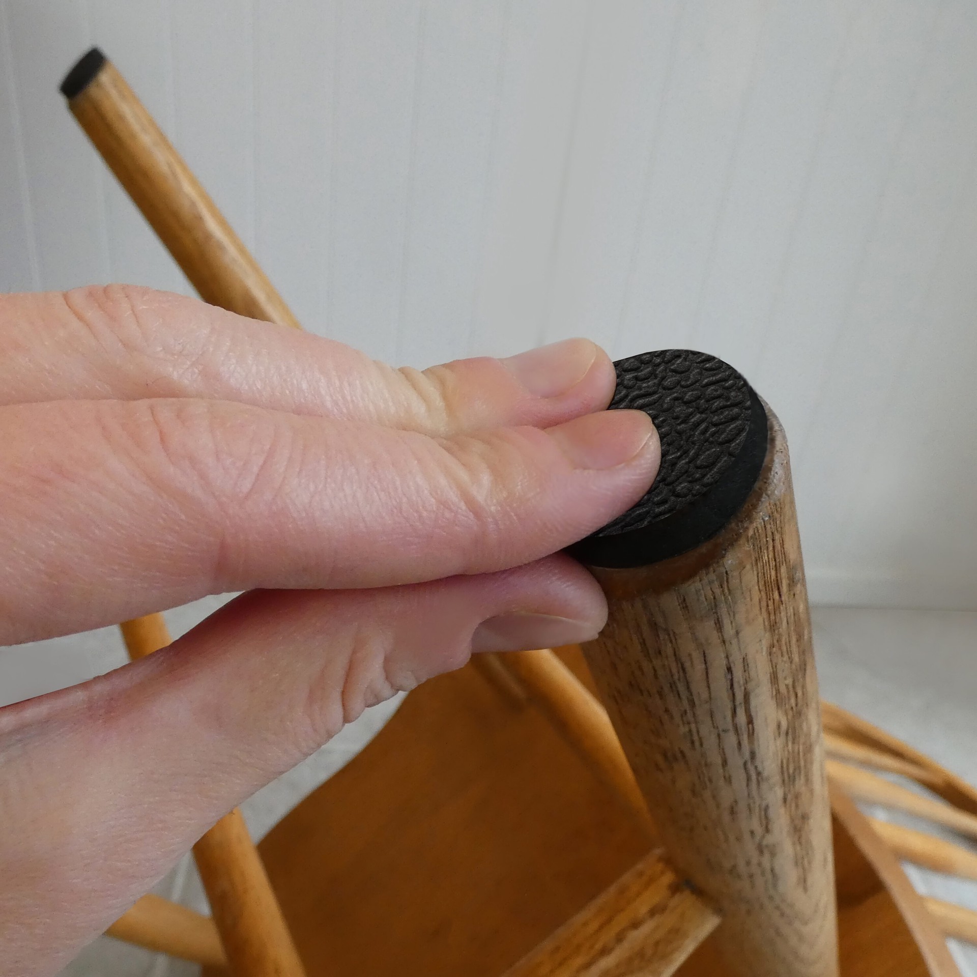 slide 5 of 6, RELIABILT Anti-Skid 36 -Pack 1 in. Black Rubber Gripper pads, 1 ct