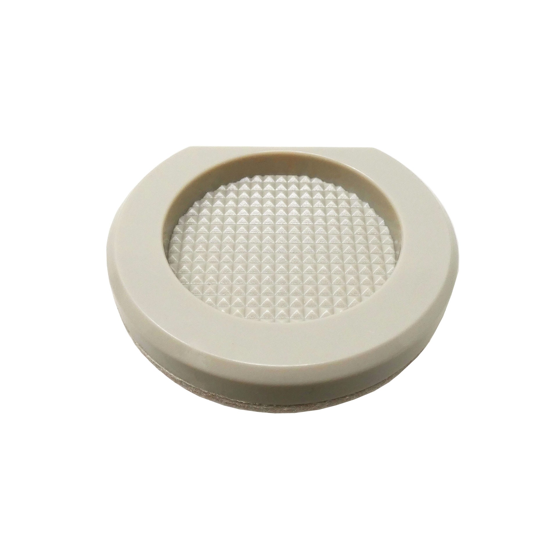 slide 2 of 6, RELIABILT 4 -Pack 3-in Round Felt and plastic Hard surface Furniture Slider, 1 ct