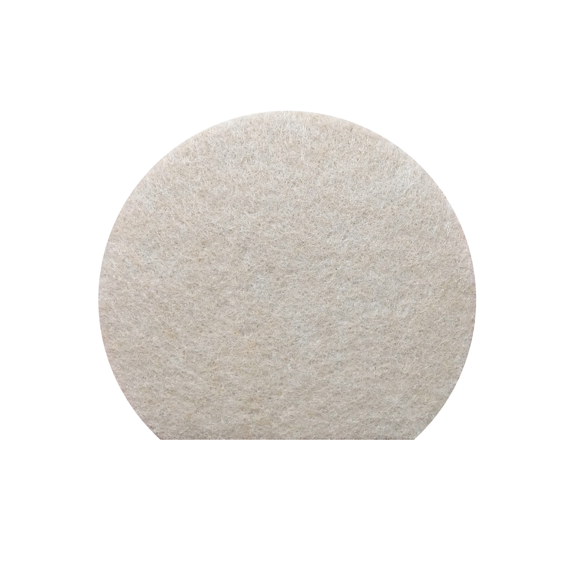 slide 5 of 6, RELIABILT 4 -Pack 3-in Round Felt and plastic Hard surface Furniture Slider, 1 ct