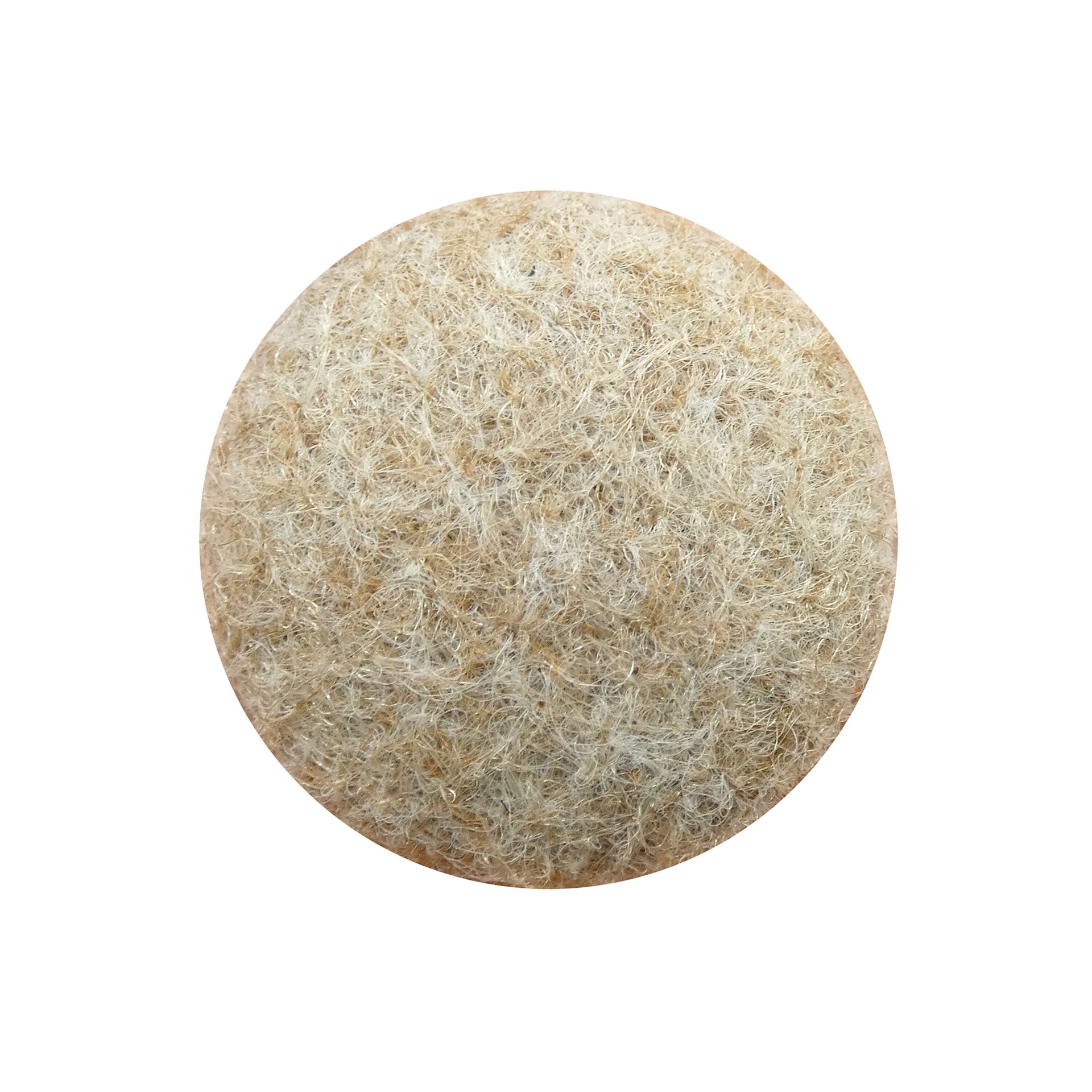 slide 5 of 6, RELIABILT 4 -Pack 1-in Beige Round Felt furniture pads, 1 ct