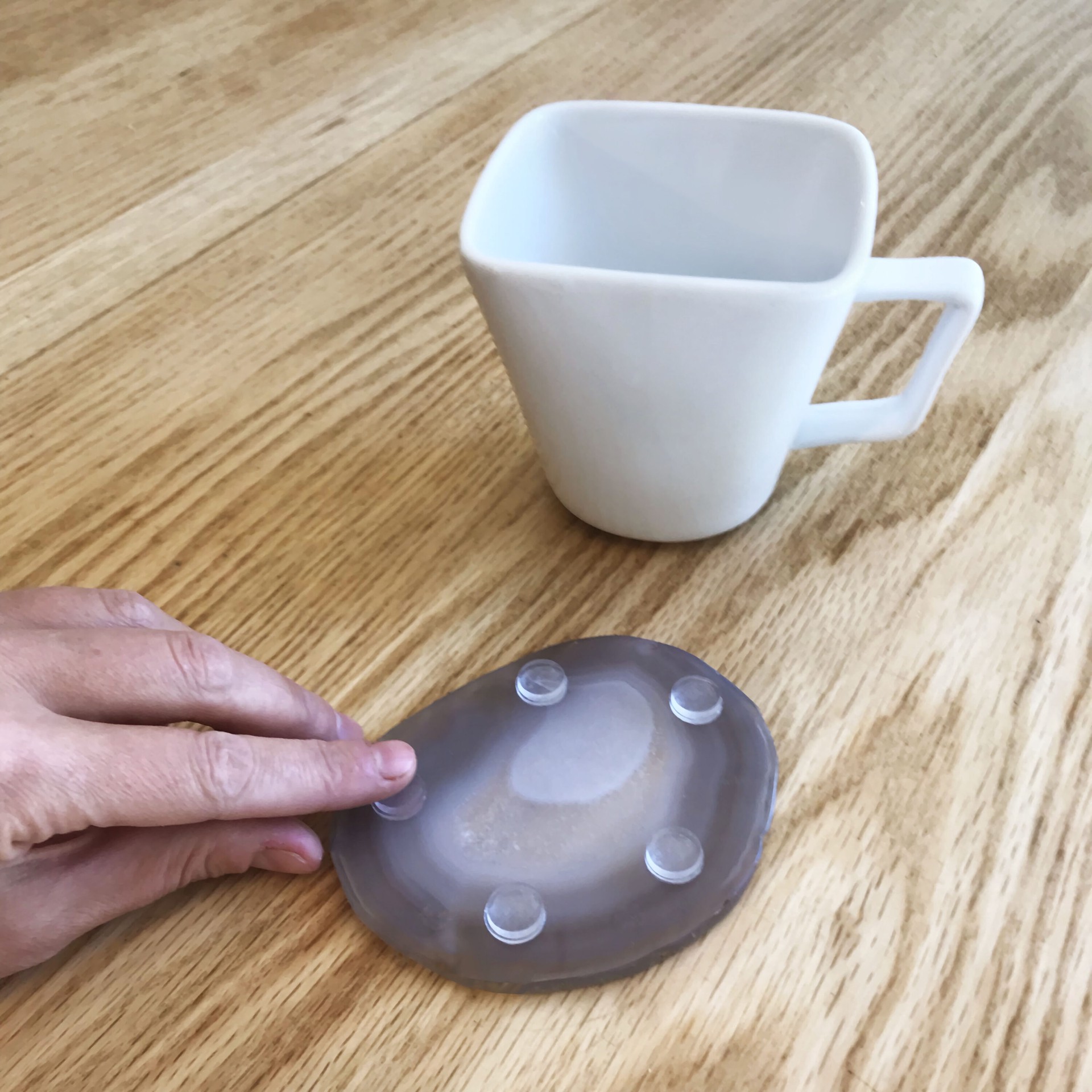 slide 6 of 6, RELIABILT 48 -Pack Round Plastic Cabinet Bumpers, 1 ct