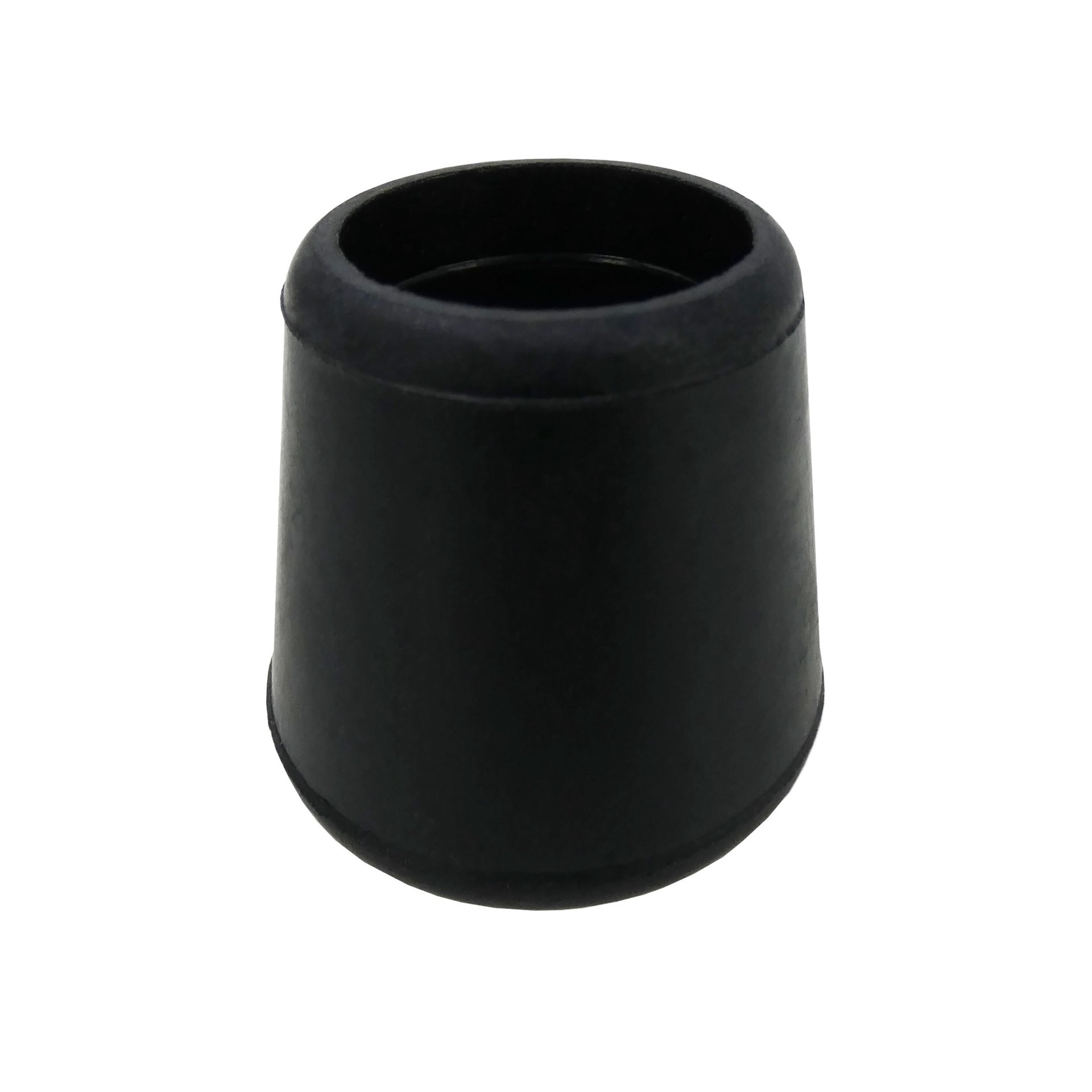 slide 2 of 6, RELIABILT 4 -Pack 7/8 in. Black Rubber Chair leg tips, 1 ct