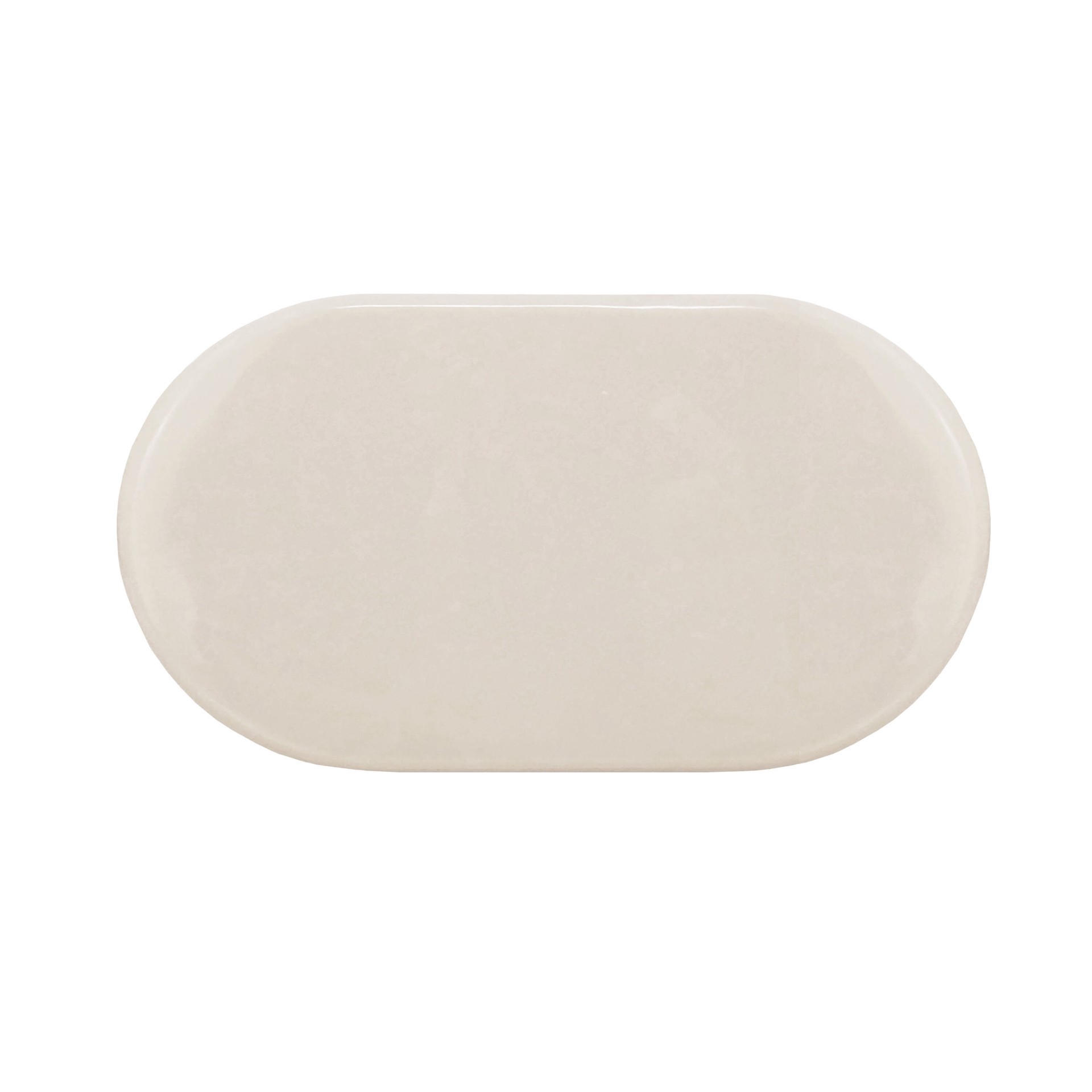 slide 2 of 6, RELIABILT 4 -Pack 9-1/2-in Oval Plastic Carpet Furniture Slider, 1 ct