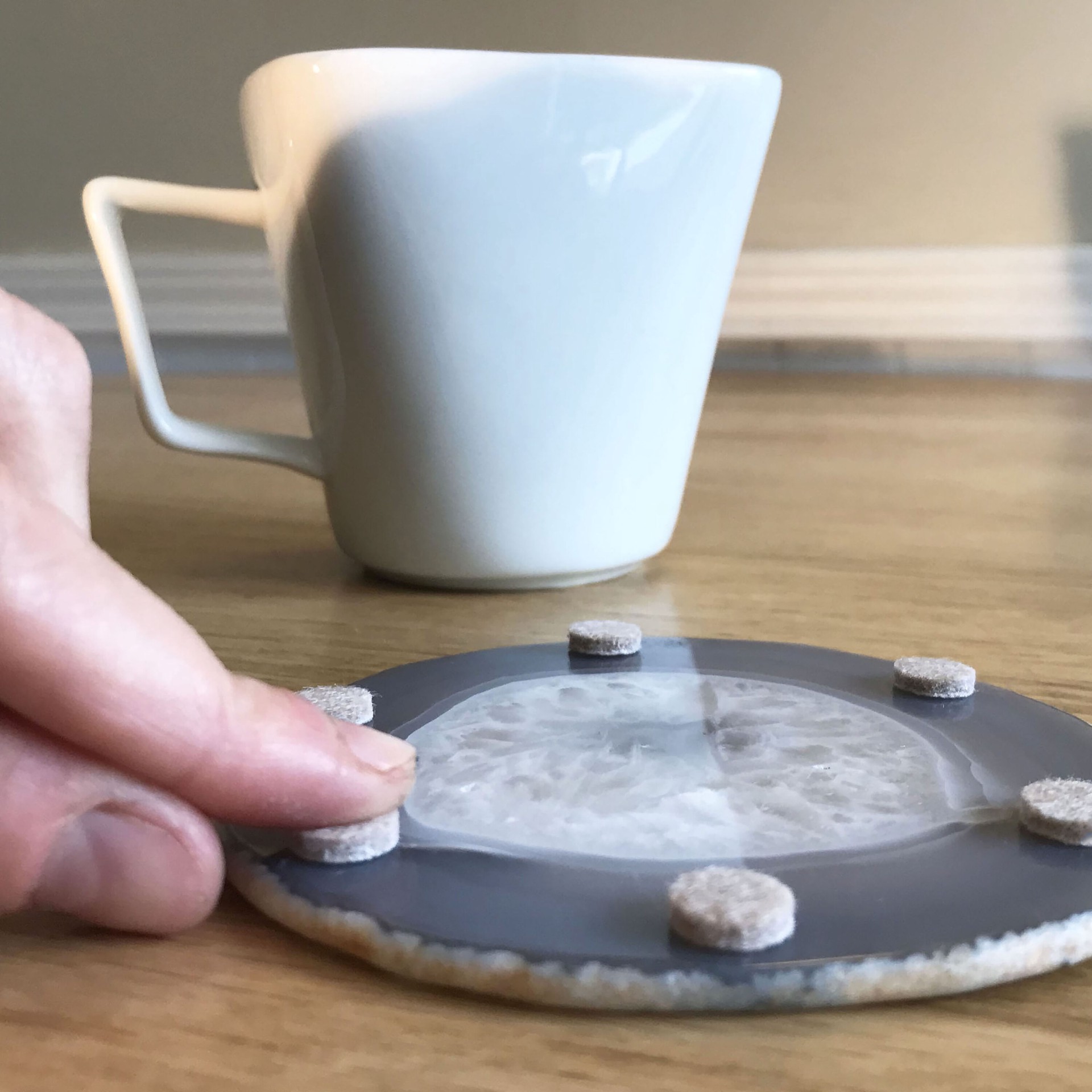 slide 6 of 6, RELIABILT 84 -Pack 3/8-in Beige Round Felt furniture pads, 1 ct