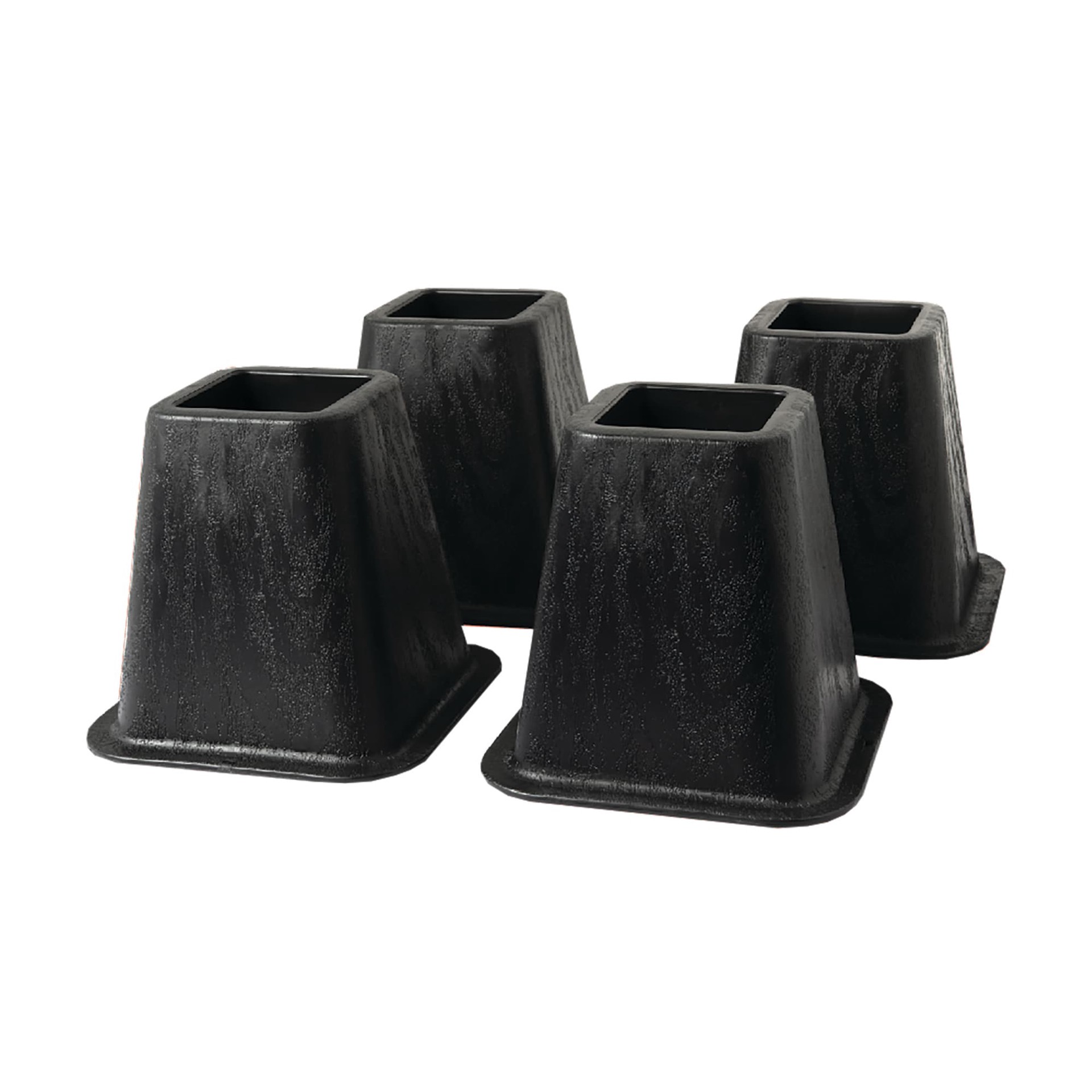 slide 1 of 6, RELIABILT 4 -Piece 6-in Bed Risers, 1 ct