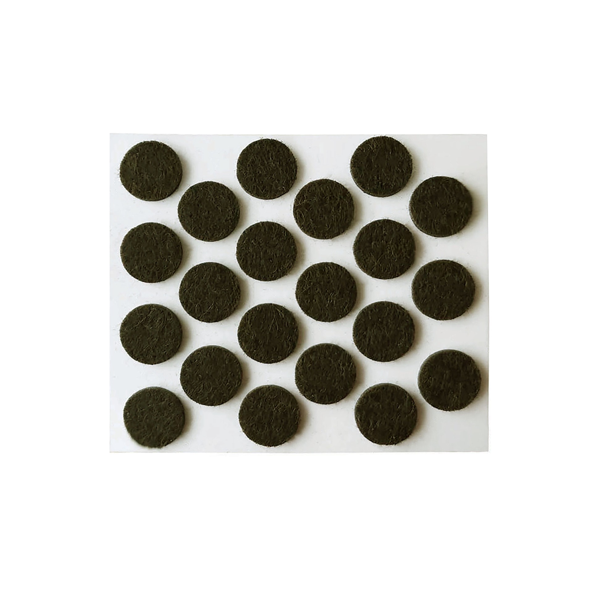 slide 2 of 6, RELIABILT 84 -Pack 3/8-in Brown Round Felt furniture pads, 1 ct