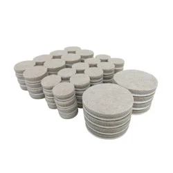 RELIABILT 80 -Pack Assorted Beige Assorted Felt furniture pads