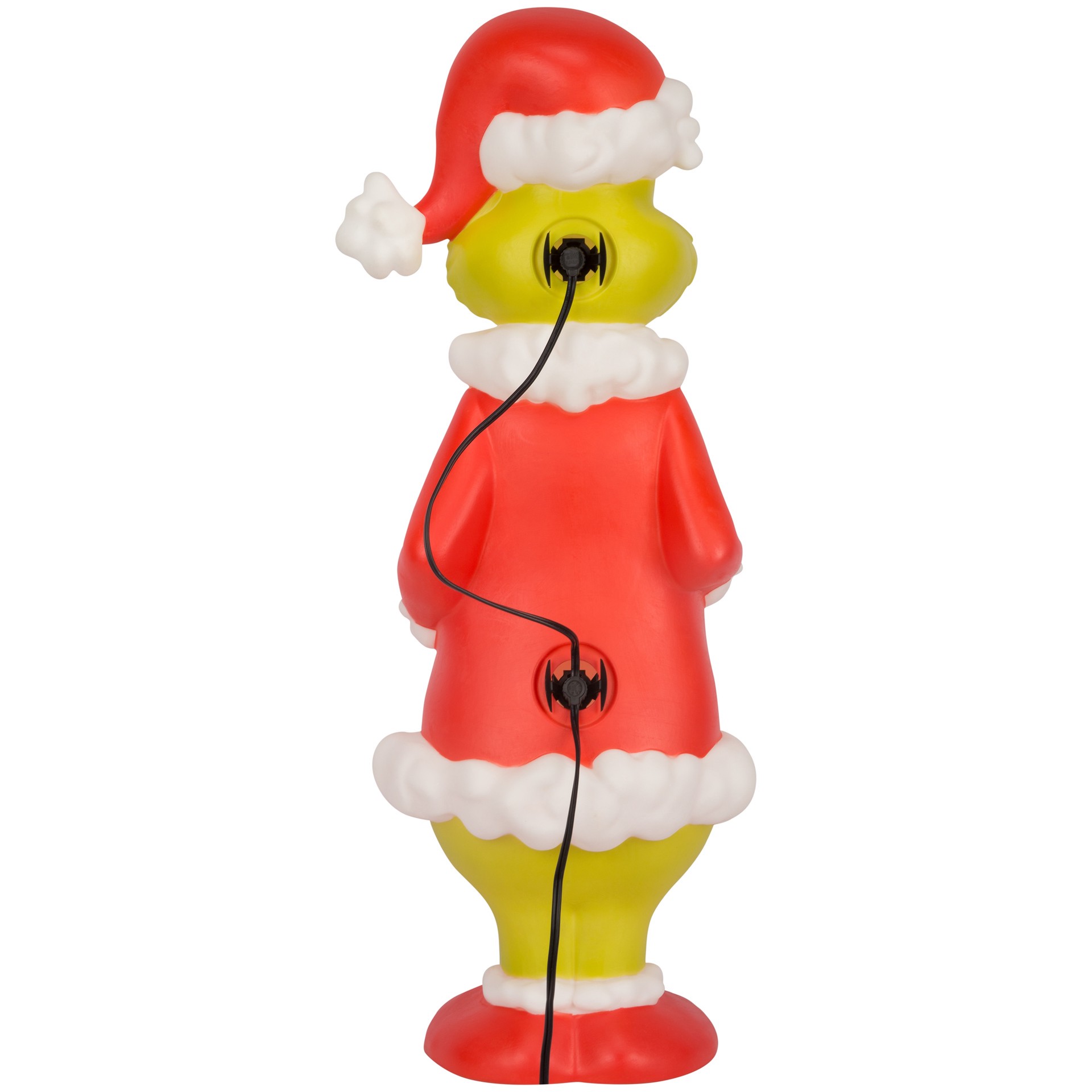 slide 2 of 6, Grinch 24.02-in Freestanding Licensed Free standing decoration with White LED Lights, 
