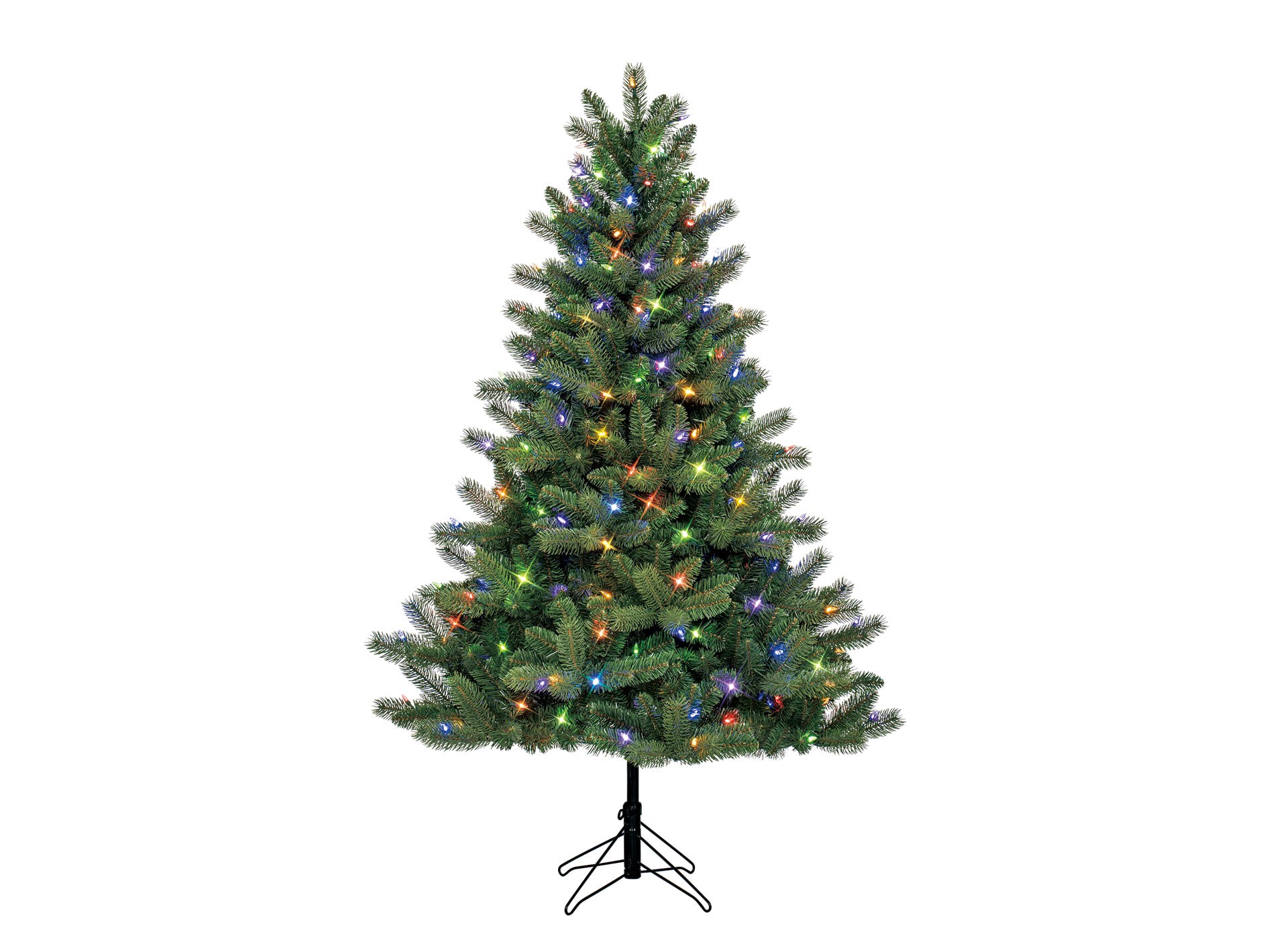 slide 2 of 6, GE 5-ft Colorado Spruce Pre-lit Artificial Christmas Tree with Color Changing LED Lights, 1 ct
