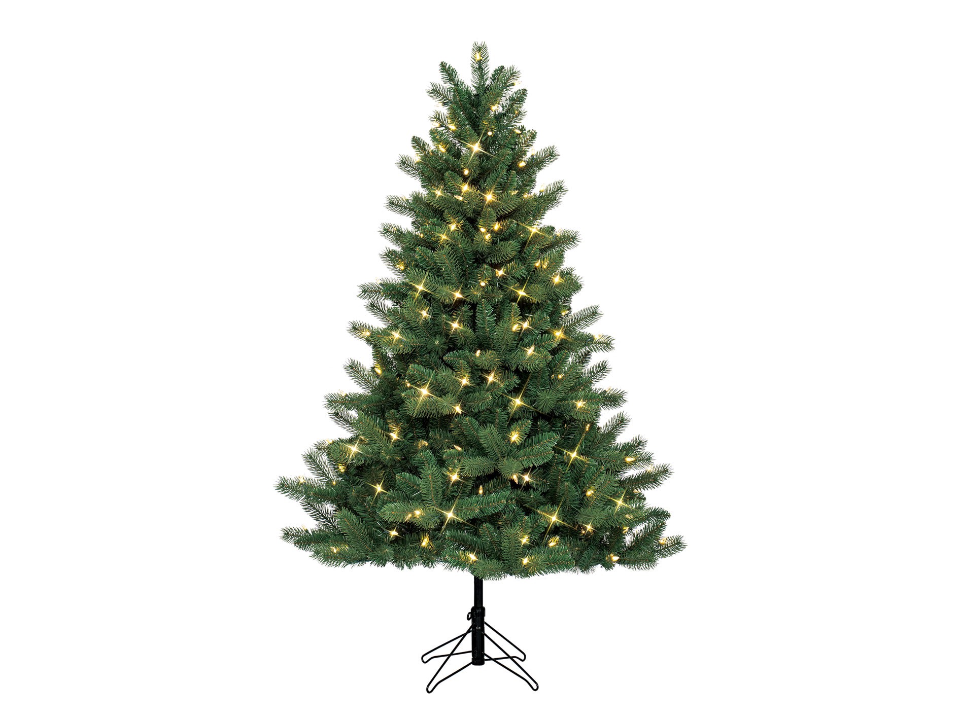 slide 1 of 6, GE 5-ft Colorado Spruce Pre-lit Artificial Christmas Tree with Color Changing LED Lights, 1 ct
