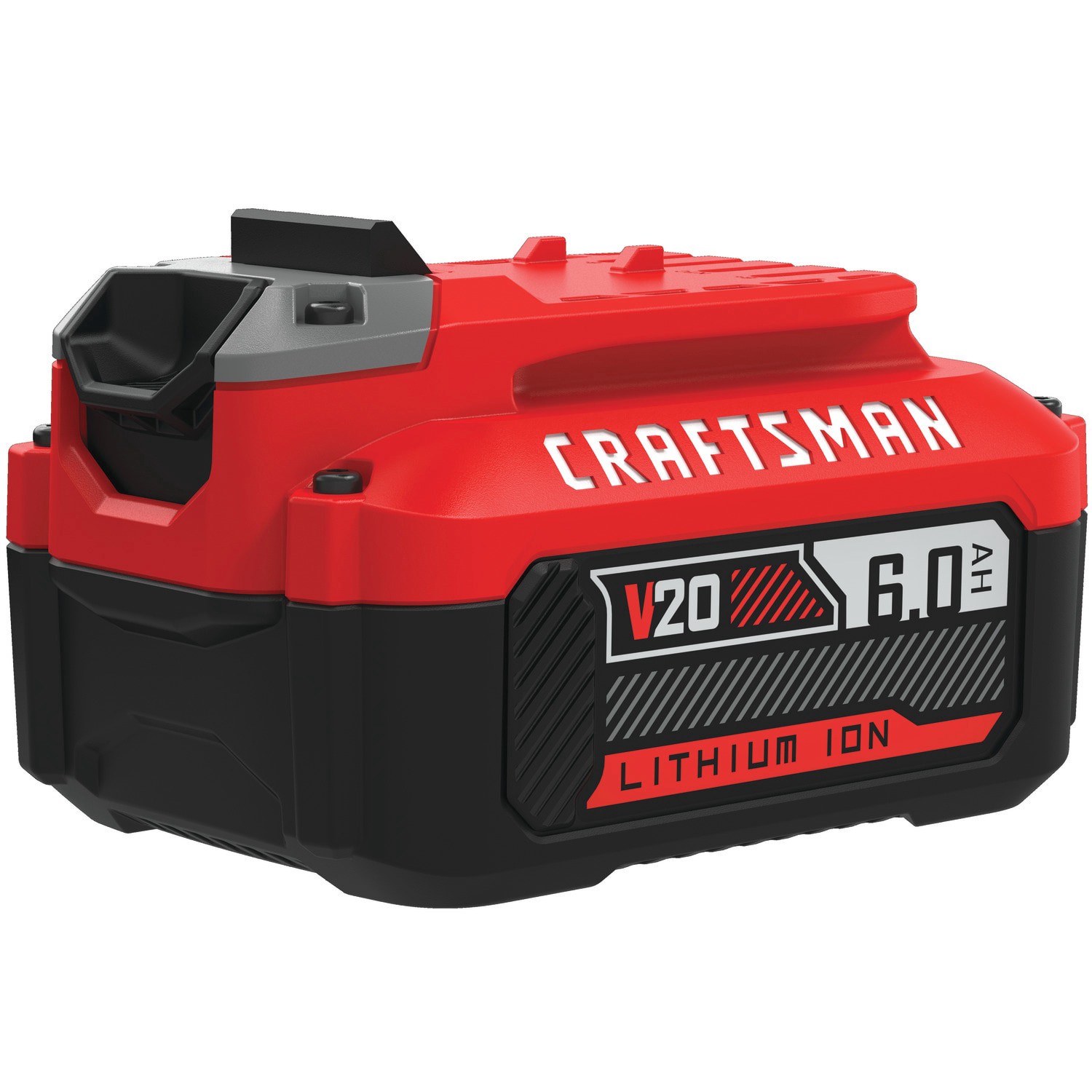 slide 3 of 6, CRAFTSMAN V20 20 -Volt 2 -Pack Lithium-ion ( 4 Ah 6 Ah Battery and Charger ), 1 ct