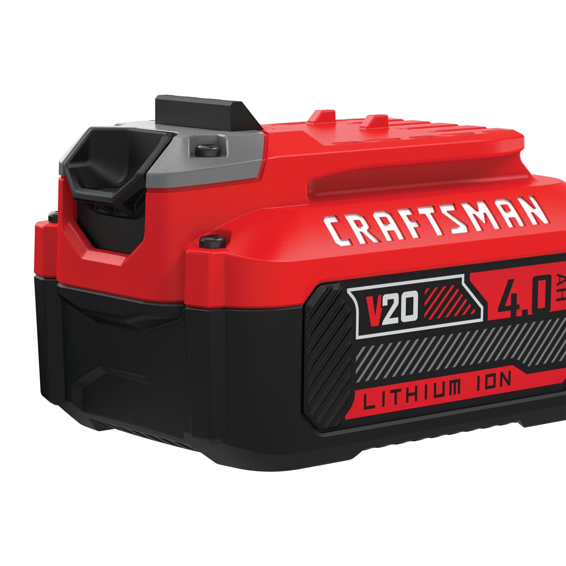 slide 6 of 6, CRAFTSMAN V20 20 -Volt 2 -Pack Lithium-ion ( 4 Ah 6 Ah Battery and Charger ), 1 ct
