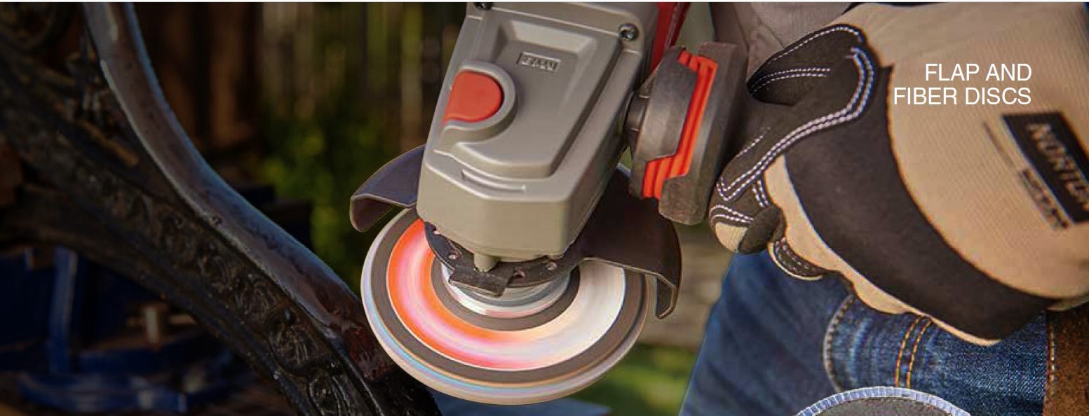 slide 3 of 4, Norton Abrasives Norton Clipper 4.5-in Aluminum oxide 40 -Grit Flap disc, 1 ct