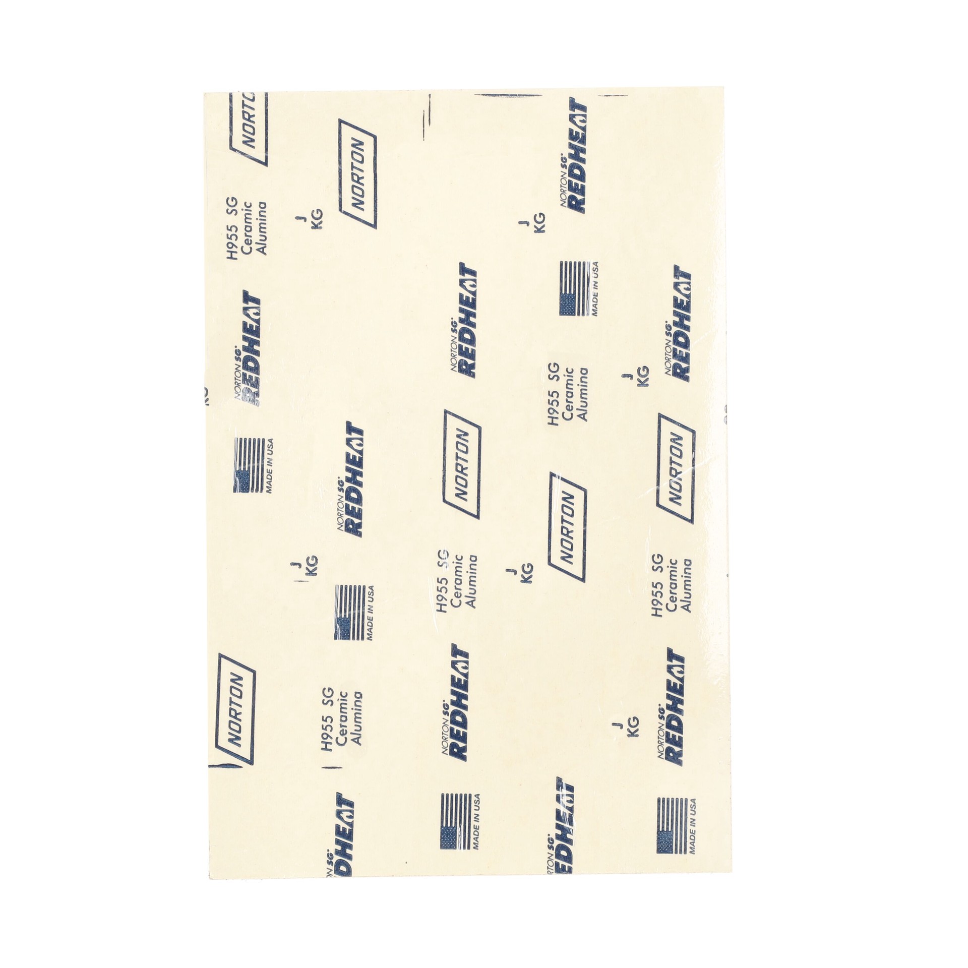 slide 6 of 6, Norton Abrasives Red Heat Extra coarse 24 -Grit Sheet Sandpaper 12-in W x 18-in L, 1 ct