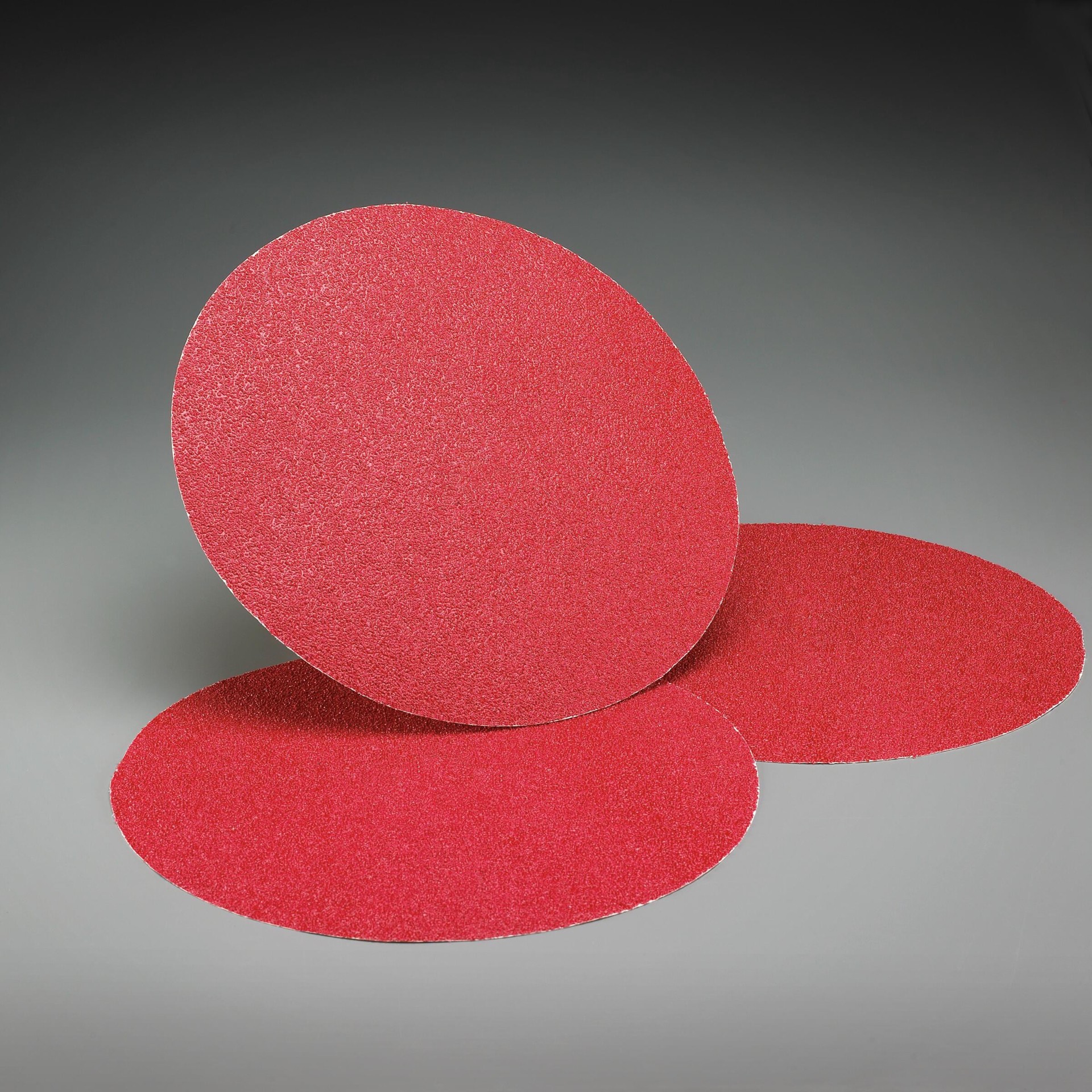 slide 3 of 3, Norton Abrasives Red Heat Medium 100 -Grit Disc Sandpaper 6-in W x 6-in L, 1 ct