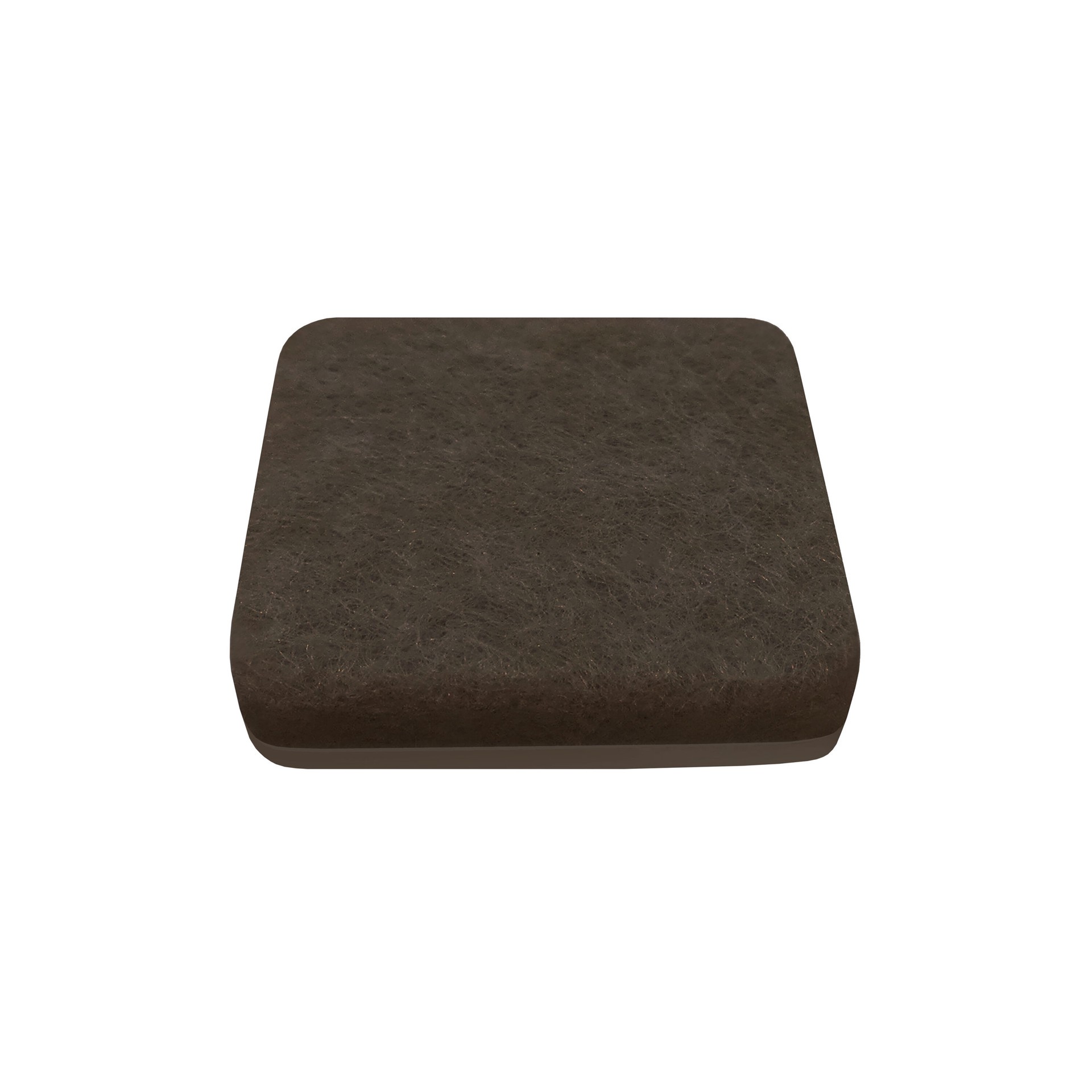 slide 2 of 6, Super Sliders 134 -Pack Assorted Brown Assorted Felt furniture pads, 1 ct
