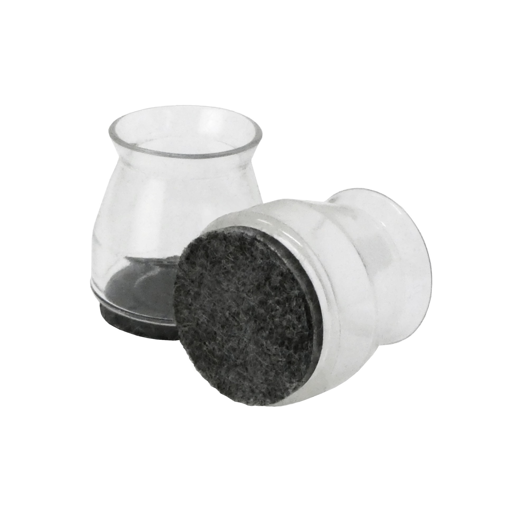 slide 5 of 6, RELIABILT 8 -Pack 1 in. Black HDPE Chair leg tips, 1 ct