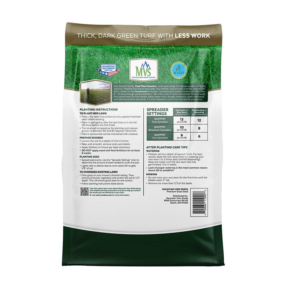 slide 2 of 5, Mountain View Seeds Midwest 3-lb Natural Kentucky Bluegrass Grass Seed, 1 ct