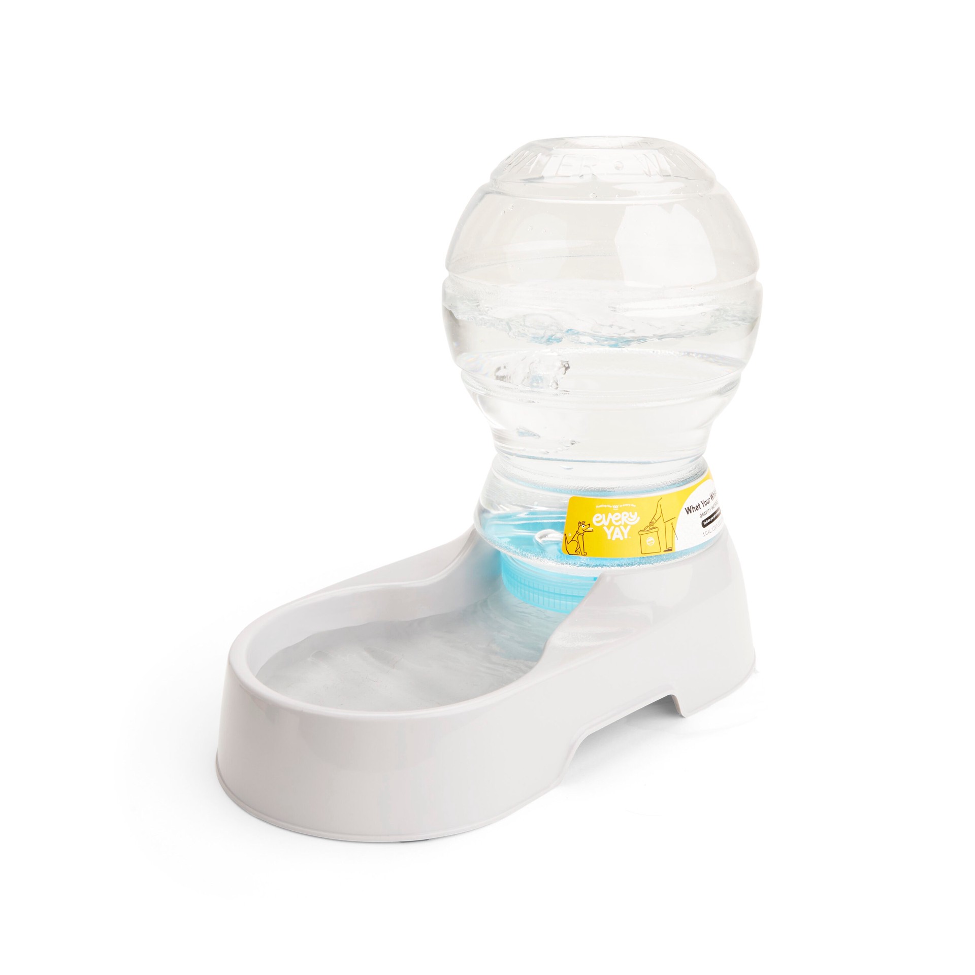 slide 6 of 6, EveryYay 128-oz Dog/Cat Water bowl 1 Bowls, 1 ct