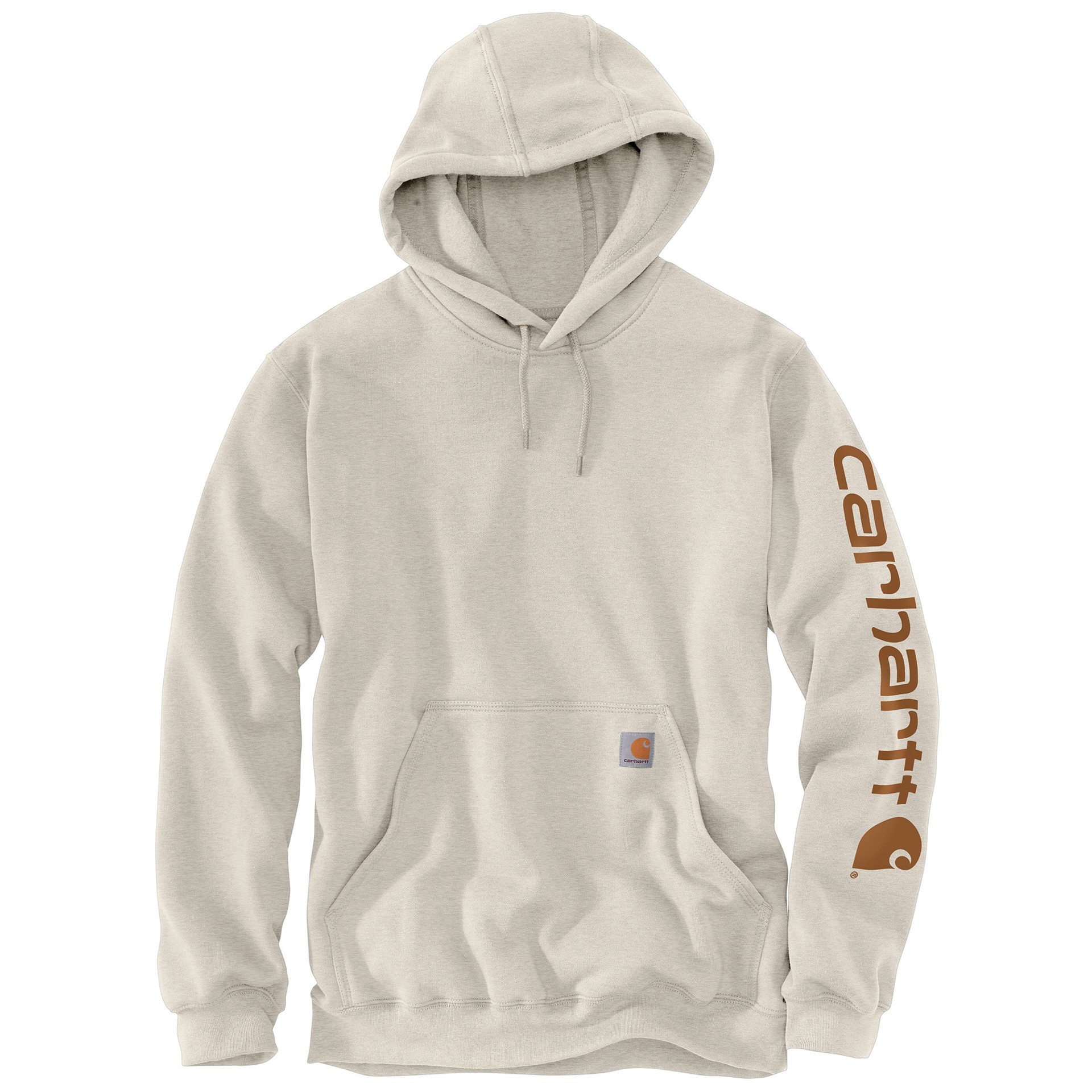 slide 3 of 5, Carhartt Men's Off-white Medium weight Fleece Long sleeve Graphic Sweatshirt ( Small ), 1 ct