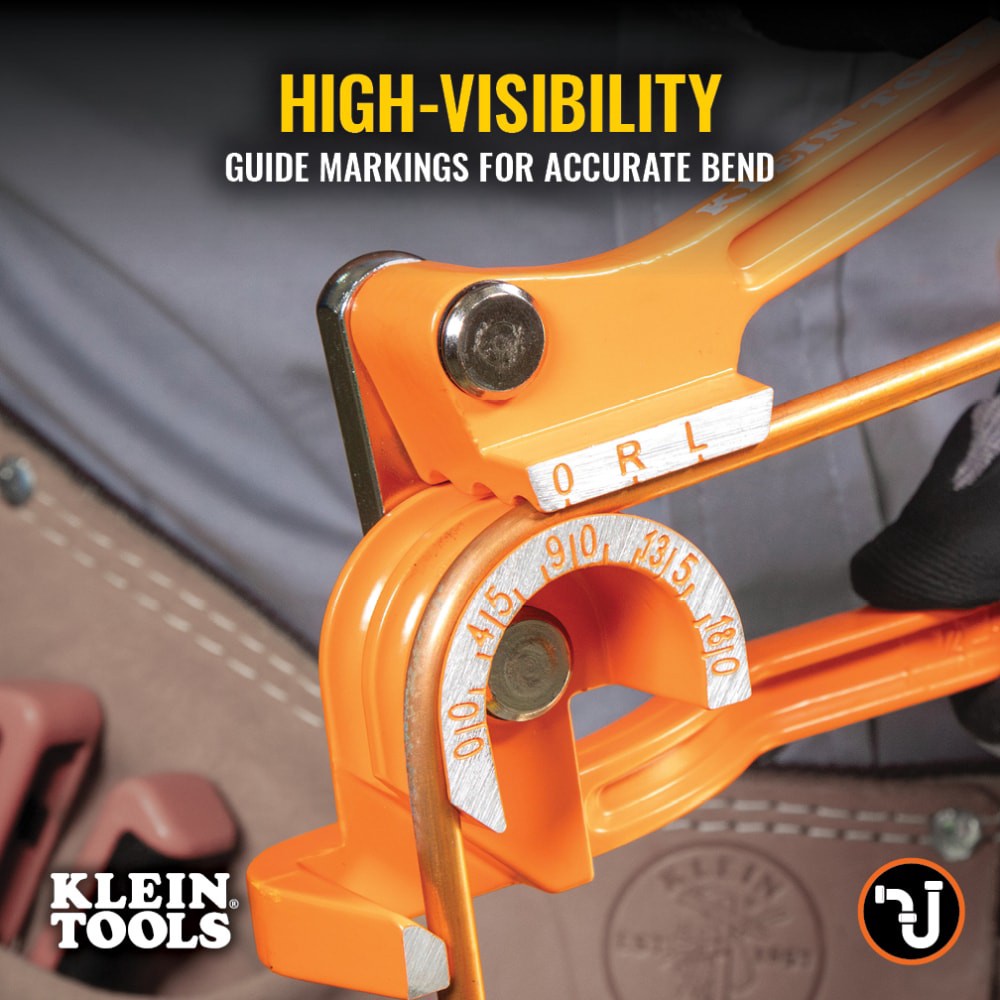 slide 4 of 6, Klein Tools 3-in-1 Tubing Bender, 1 ct
