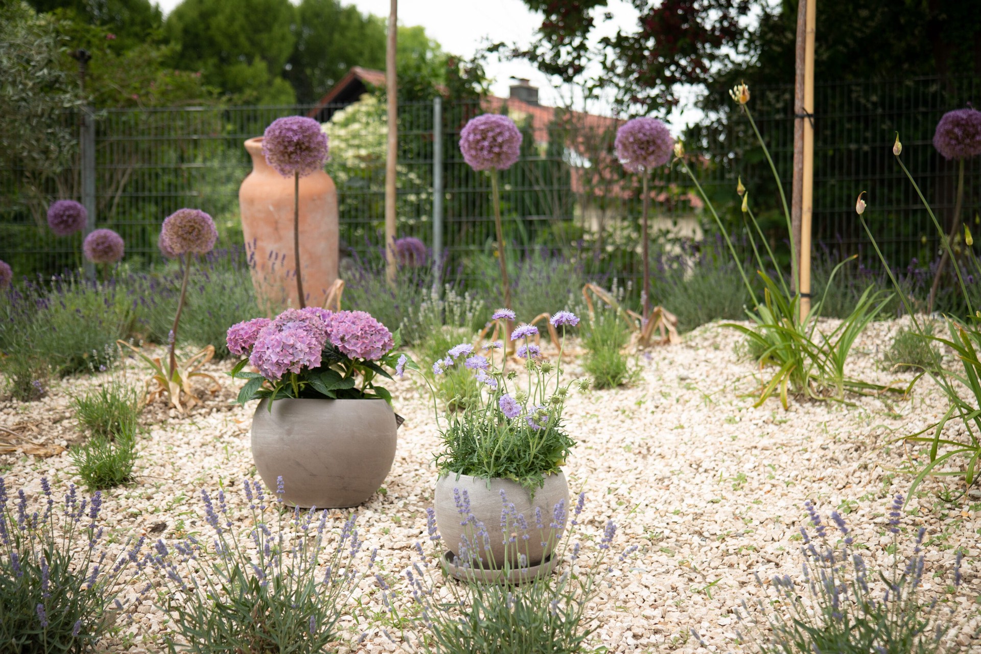 slide 3 of 6, Round 7.5-in W x 10.25-in L Brown Terracotta Indoor/Outdoor Planter, 1 ct