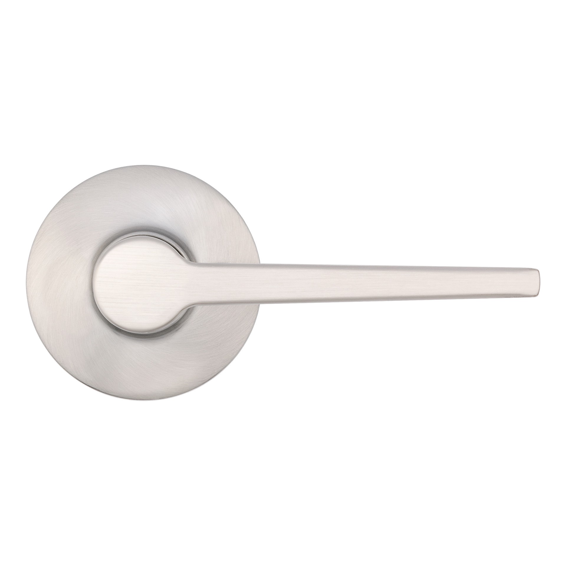 slide 2 of 6, RELIABILT Dallas Satin Nickel Interior or Hall/Closet Dummy Door Handle, 1 ct