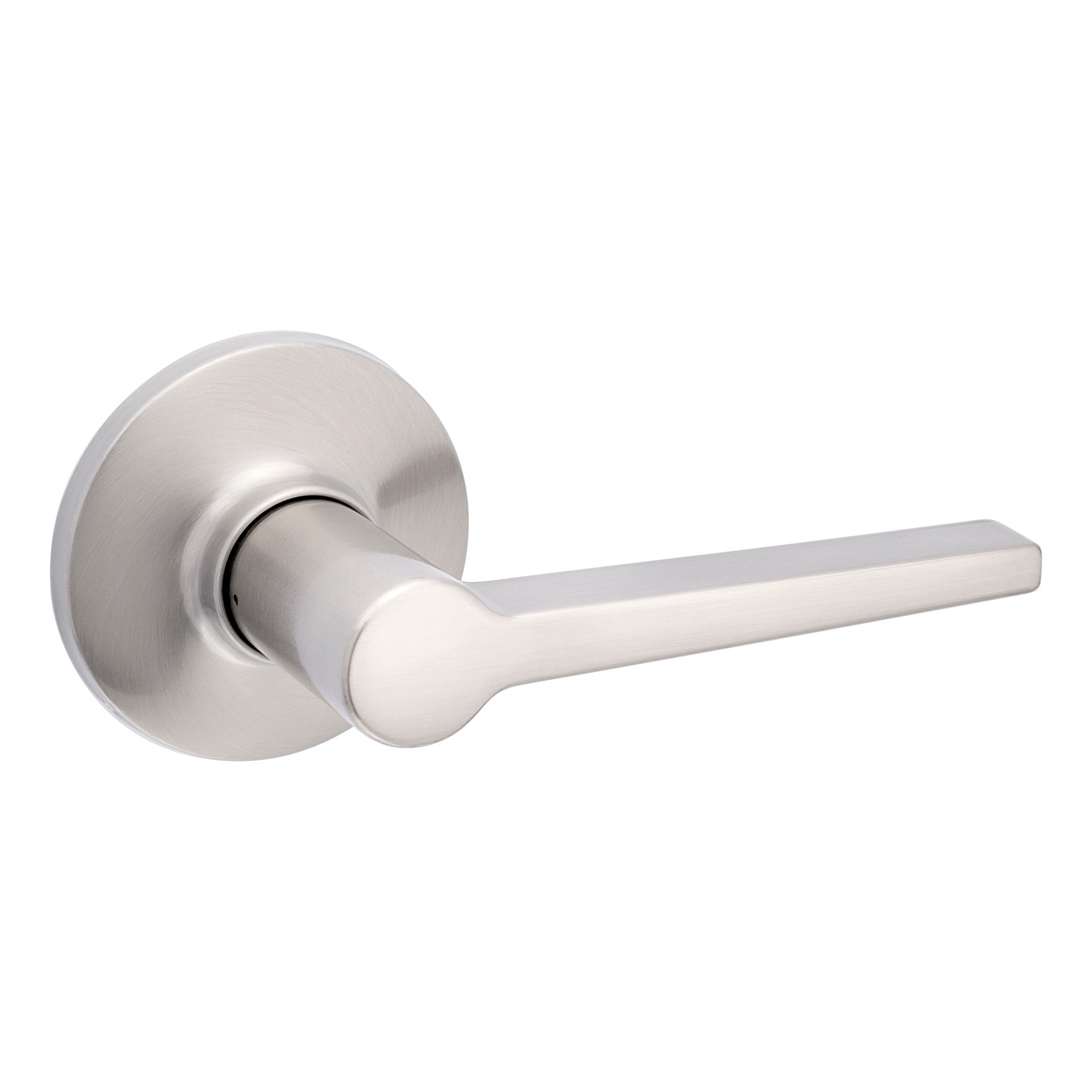 slide 1 of 6, RELIABILT Dallas Satin Nickel Interior or Hall/Closet Dummy Door Handle, 1 ct