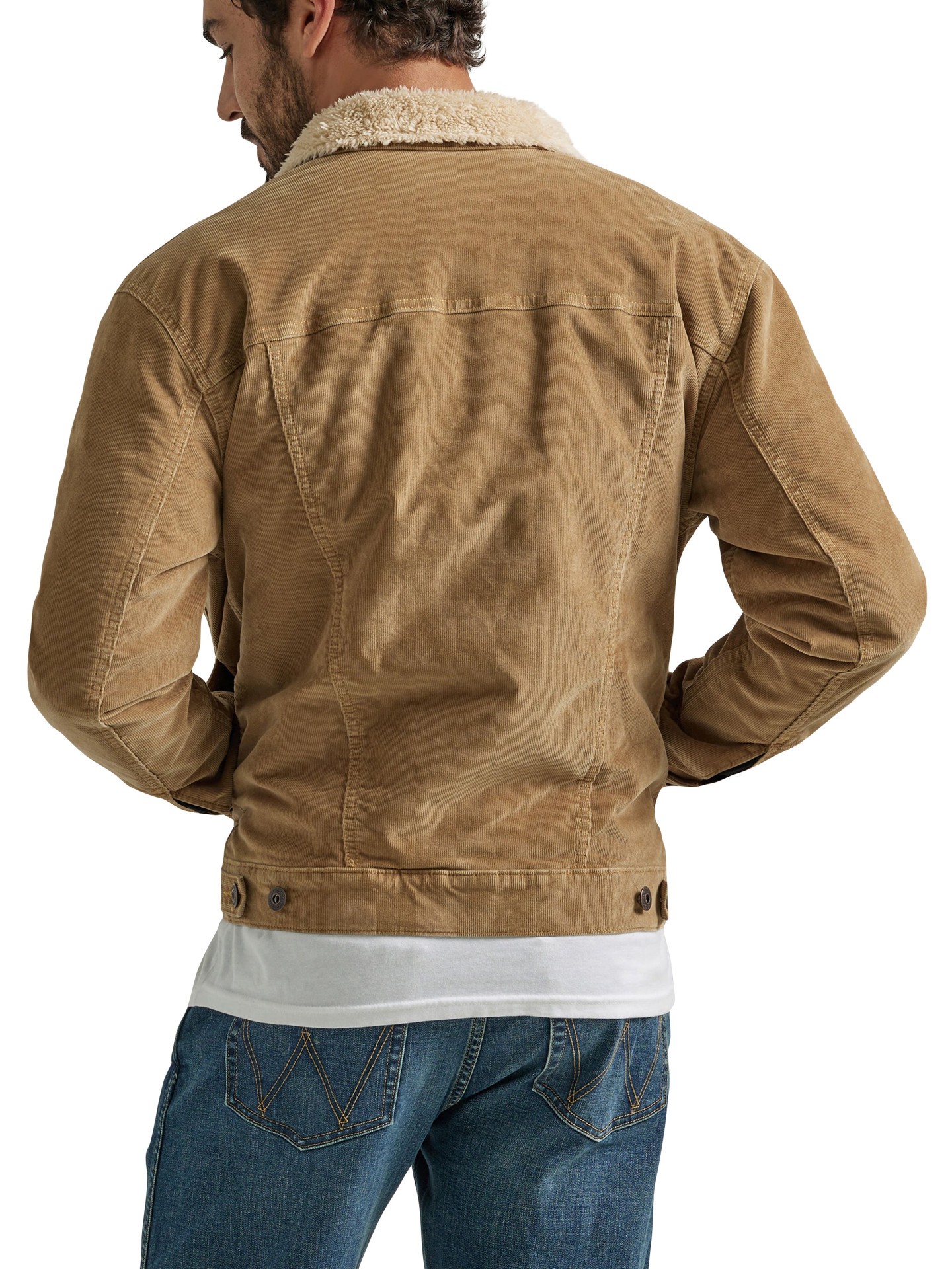 slide 2 of 5, Wrangler Men's Acorn Corduroy Insulated Work jacket ( Extra Large ), 1 ct