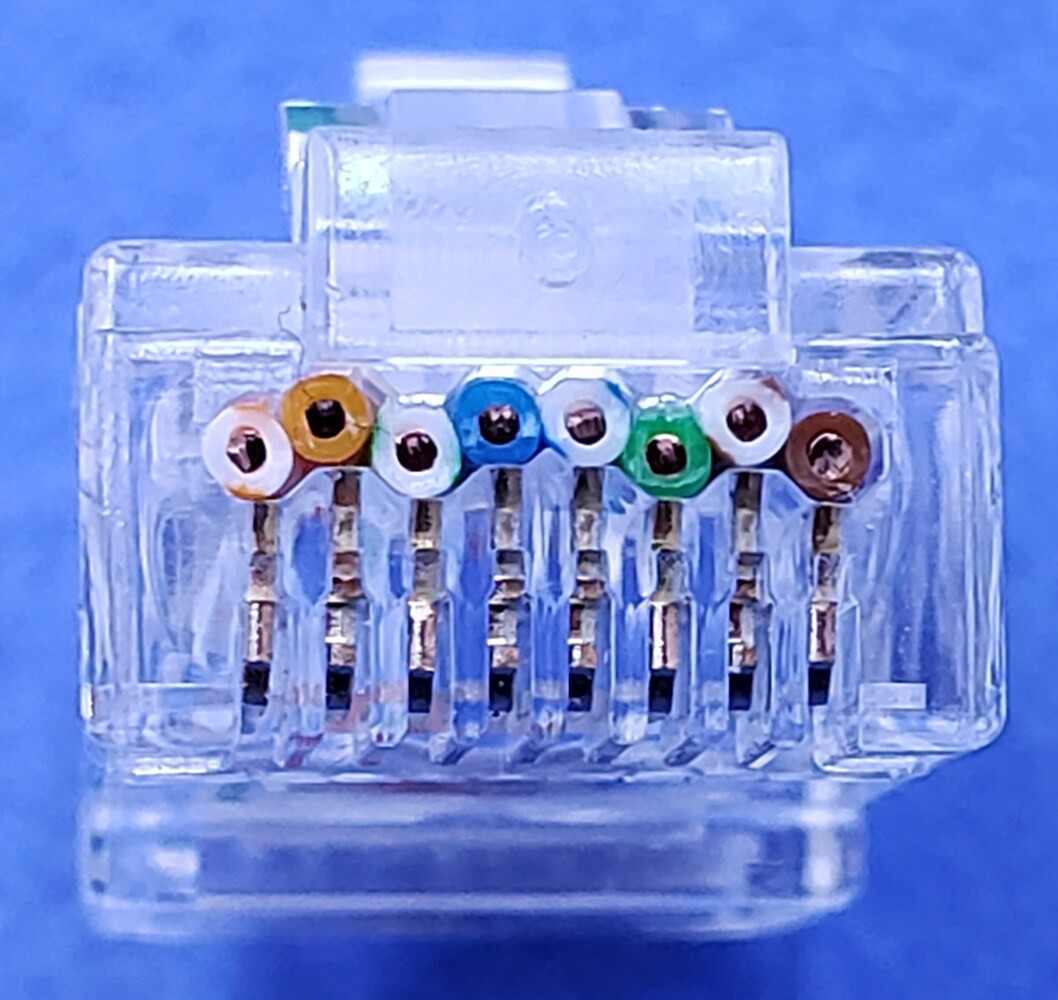 slide 3 of 6, IDEAL 25 -Pack Cat6 RJ45 Modular plug, 1 ct