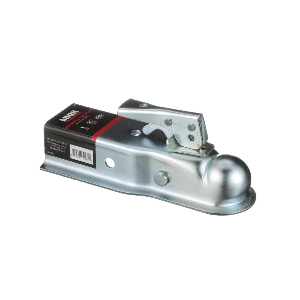 slide 3 of 4, bROK 2-in Ball x 2.5-in Channel Trailer Coupler, 1 ct