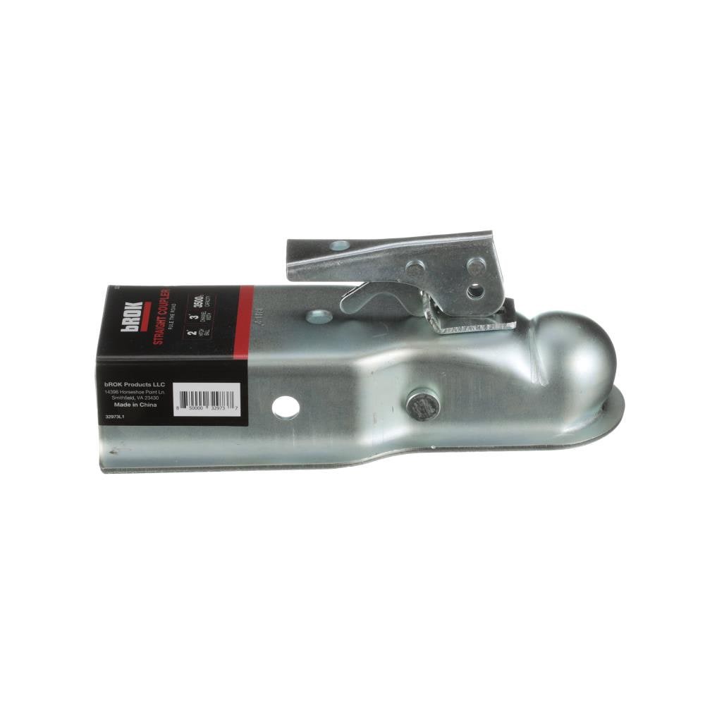 slide 4 of 4, bROK 2-in Ball x 3.0-in Channel Trailer Coupler, 1 ct