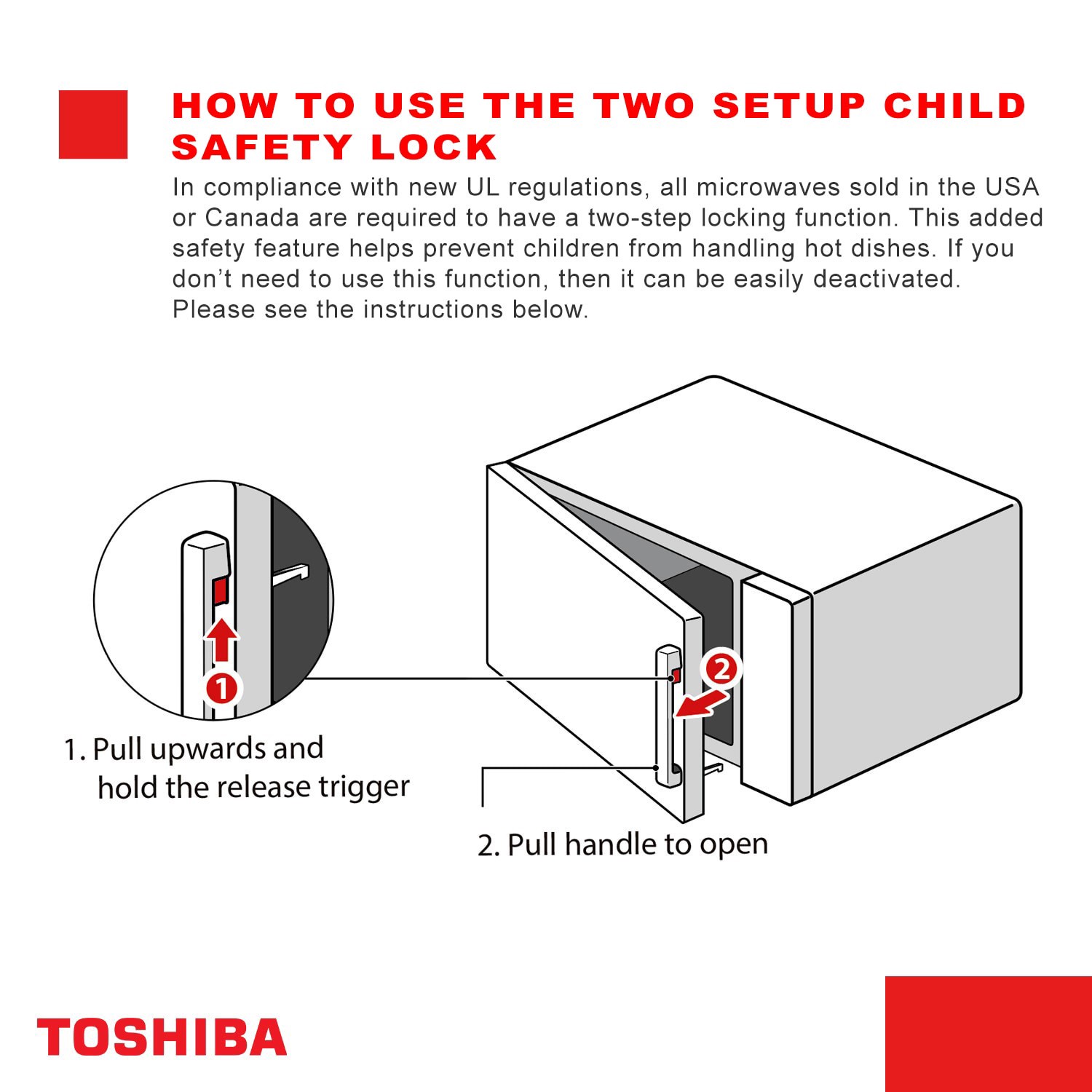 slide 4 of 6, Toshiba 1.1-cu ft 1000 -Watt Countertop Microwave ( Stainless Steel ), 1 ct