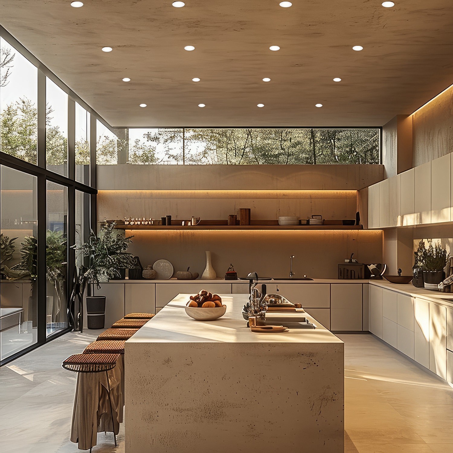 slide 5 of 6, Utilitech White 4-in 600 -Lumens Switchable white Round Dimmable LED Wet rated Recessed Downlight, 1 ct