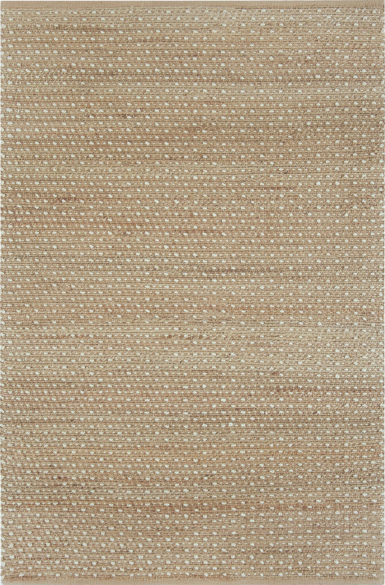 slide 2 of 6, allen + roth Speckled Dunes 5 x 8 (ft) Loomed Jute Natural Ivory Rectangular Indoor Area rug, 1 ct