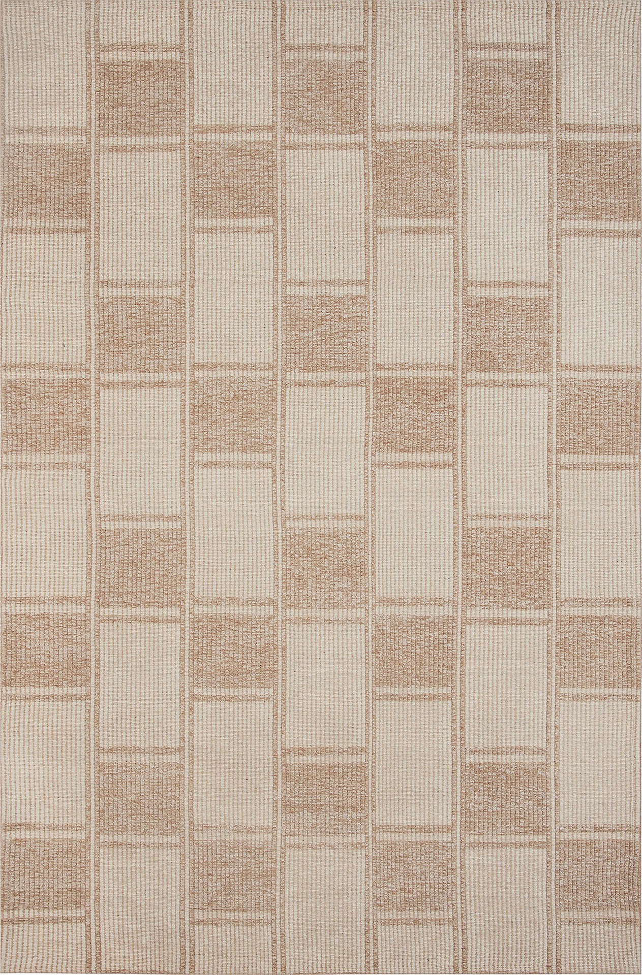 slide 2 of 6, allen + roth Sahara Checkmate 5 X 8 (ft) Prairie Taupe Indoor Area Rug, 1 ct