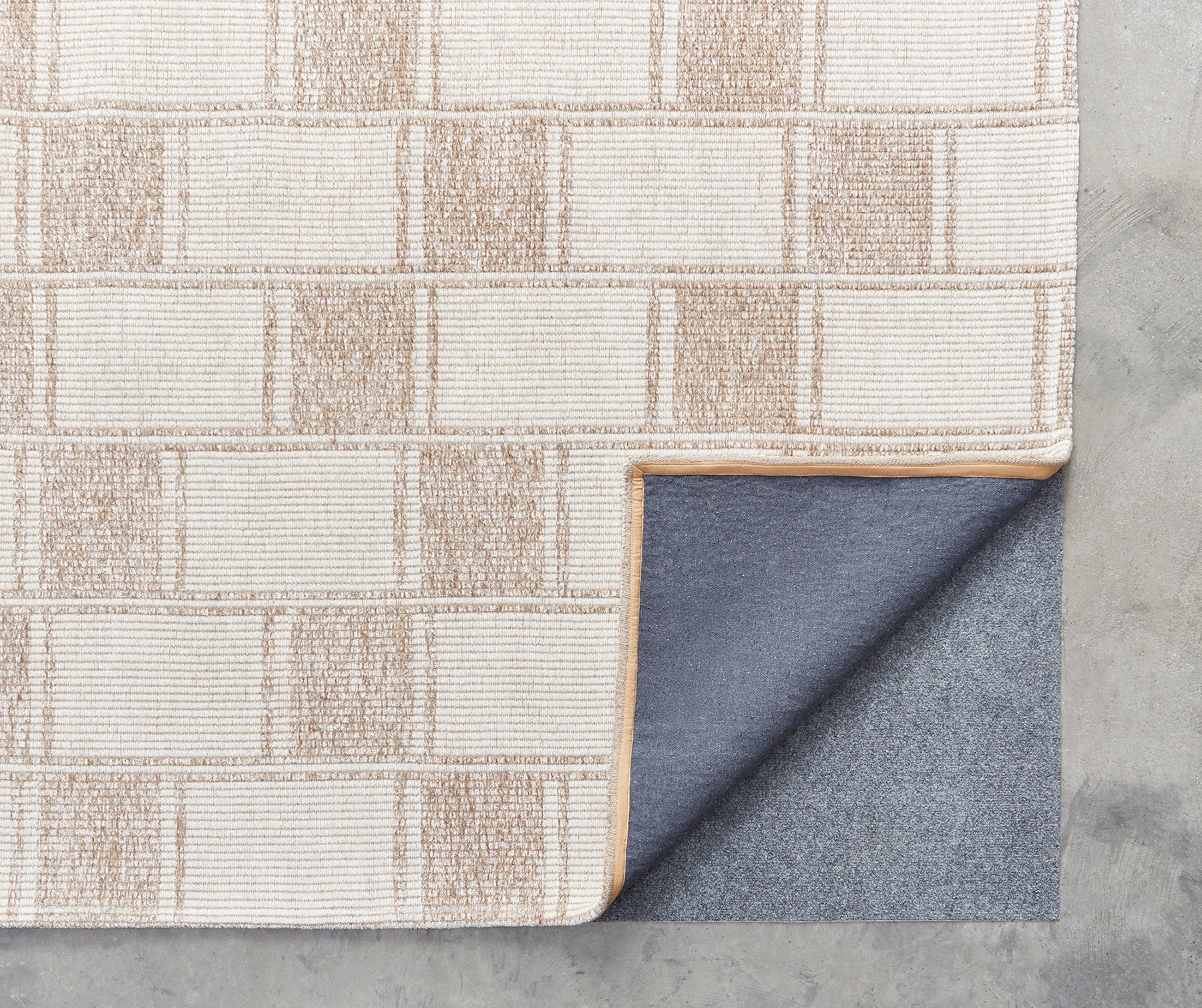 slide 3 of 6, allen + roth Sahara Checkmate 5 X 8 (ft) Prairie Taupe Indoor Area Rug, 1 ct