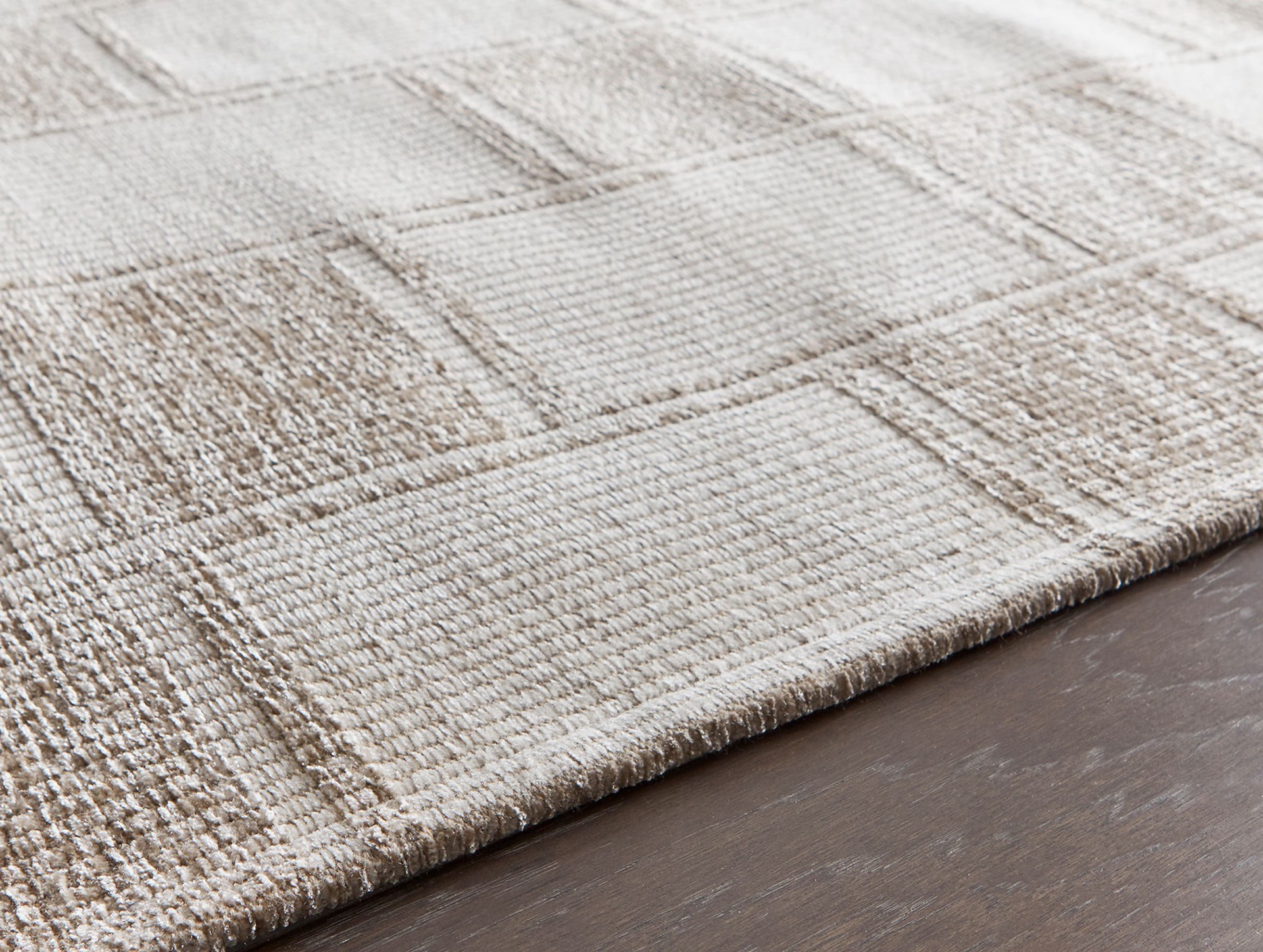slide 4 of 6, allen + roth Sahara Checkmate 5 X 8 (ft) Prairie Taupe Indoor Area Rug, 1 ct