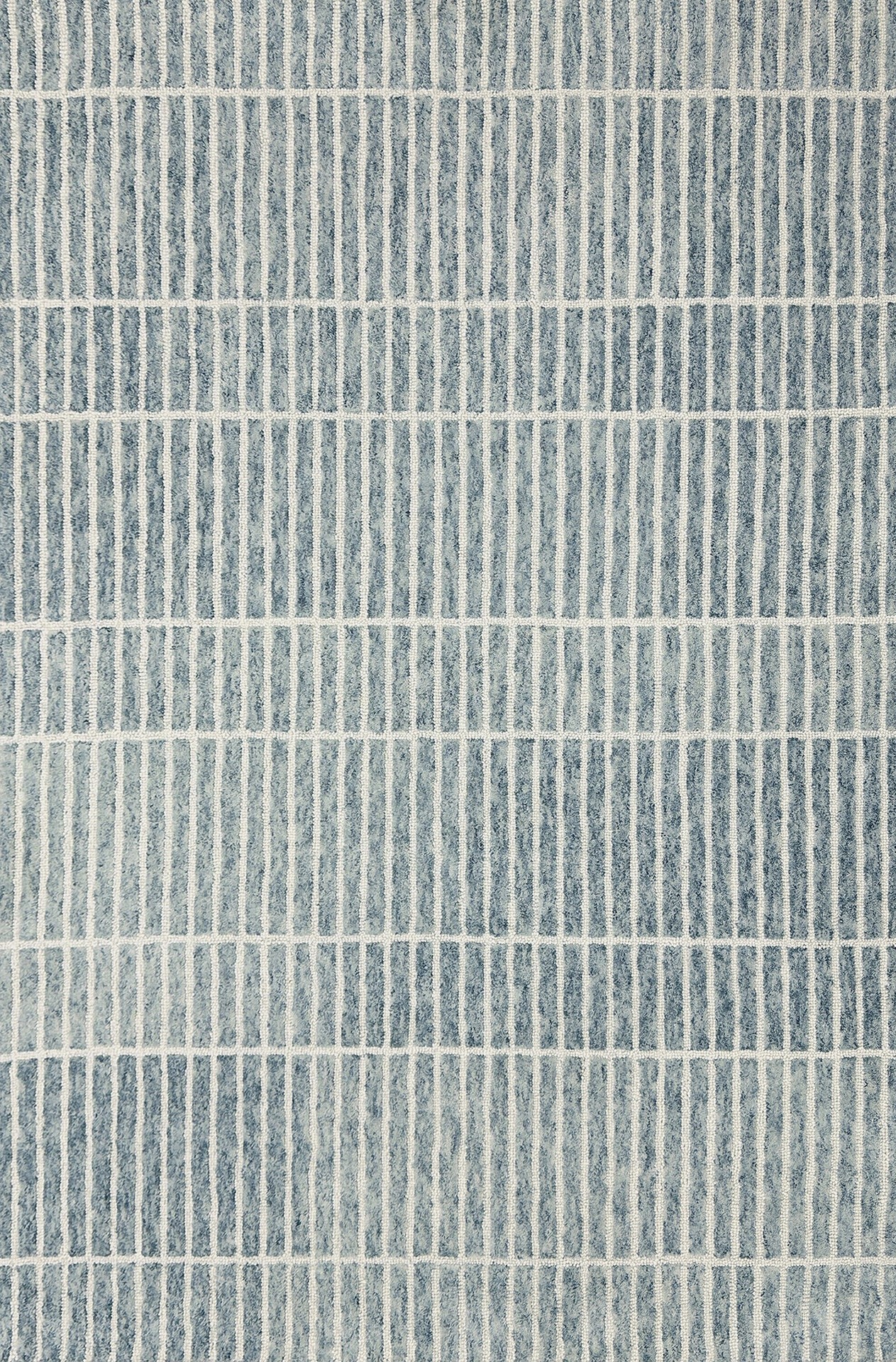 slide 2 of 6, allen + roth Serene Sails 5 X 8 (ft) Wool Blue Ivory Indoor Area Rug, 1 ct