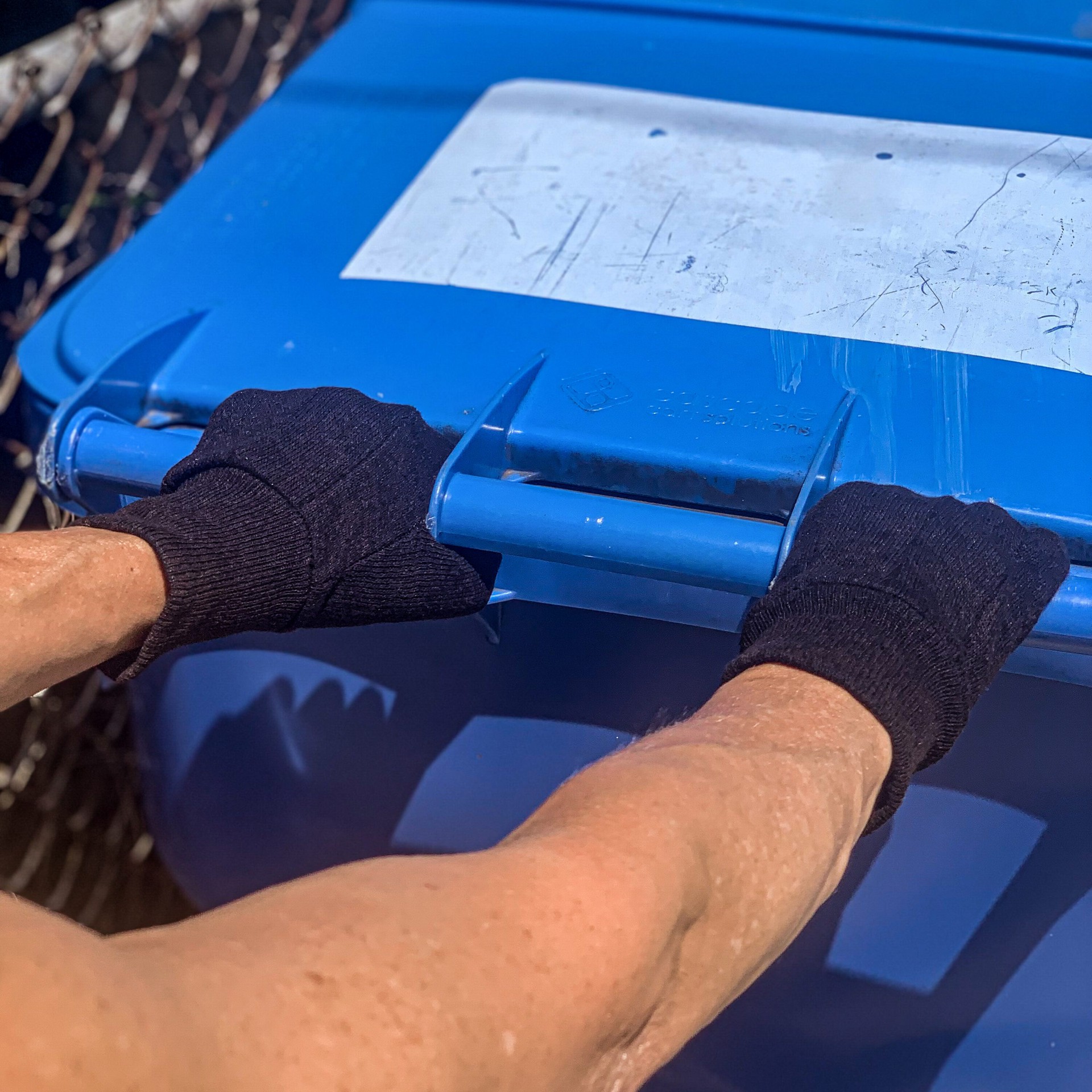 slide 5 of 5, Wells Lamont Large Black Poly/Cotton Everyday Gloves 12 -Pairs, 1 ct