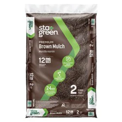 Sta-Green Premium 2-cu ft Brown Mulch