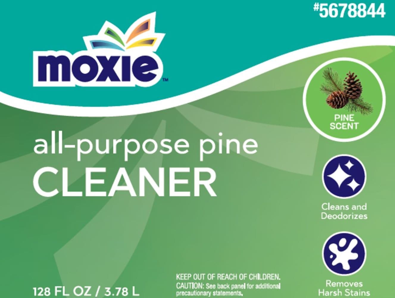 slide 2 of 5, MOXIE 128 -oz Pine Liquid All-Purpose Cleaner, 1 ct