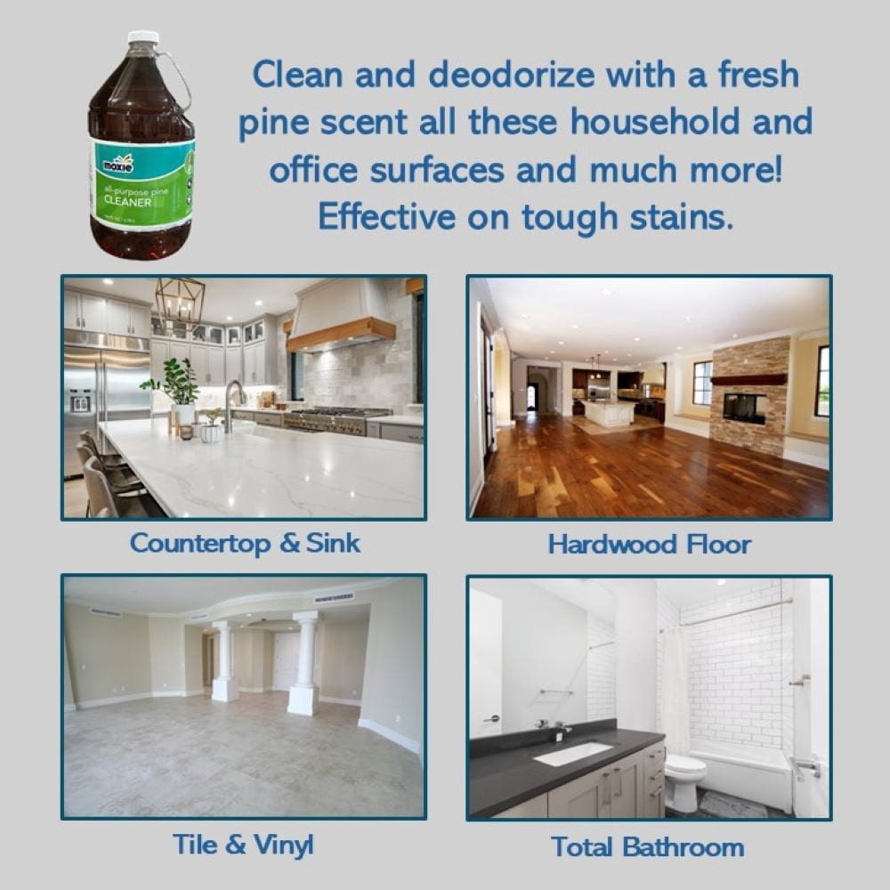 slide 5 of 5, MOXIE 128 -oz Pine Liquid All-Purpose Cleaner, 1 ct